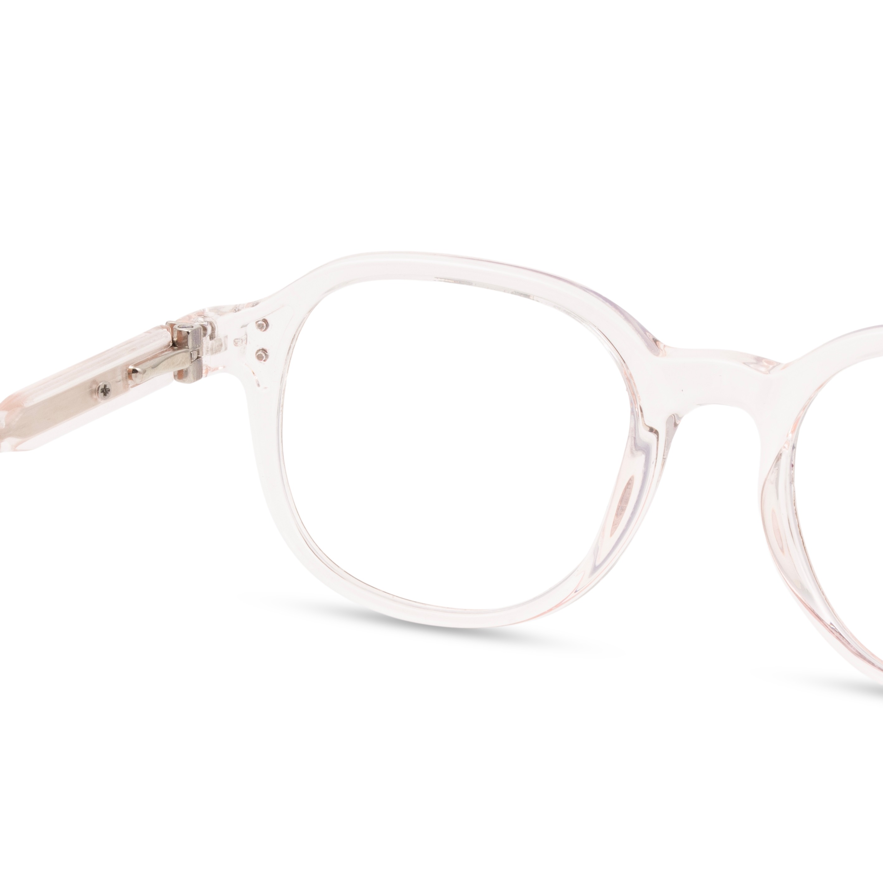 Pink Square Computer Glasses for Unisex