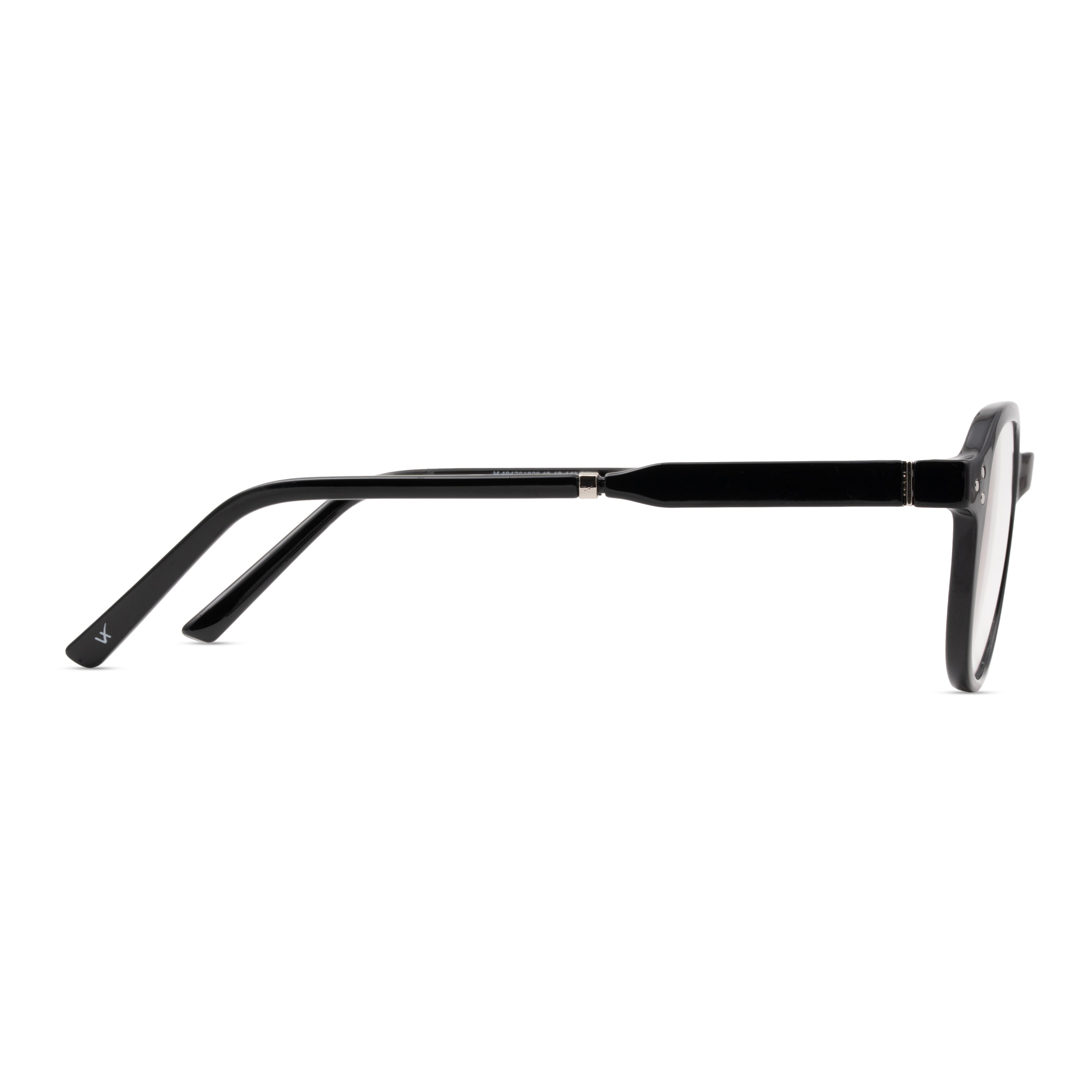 Black Round Computer Glasses for Unisex