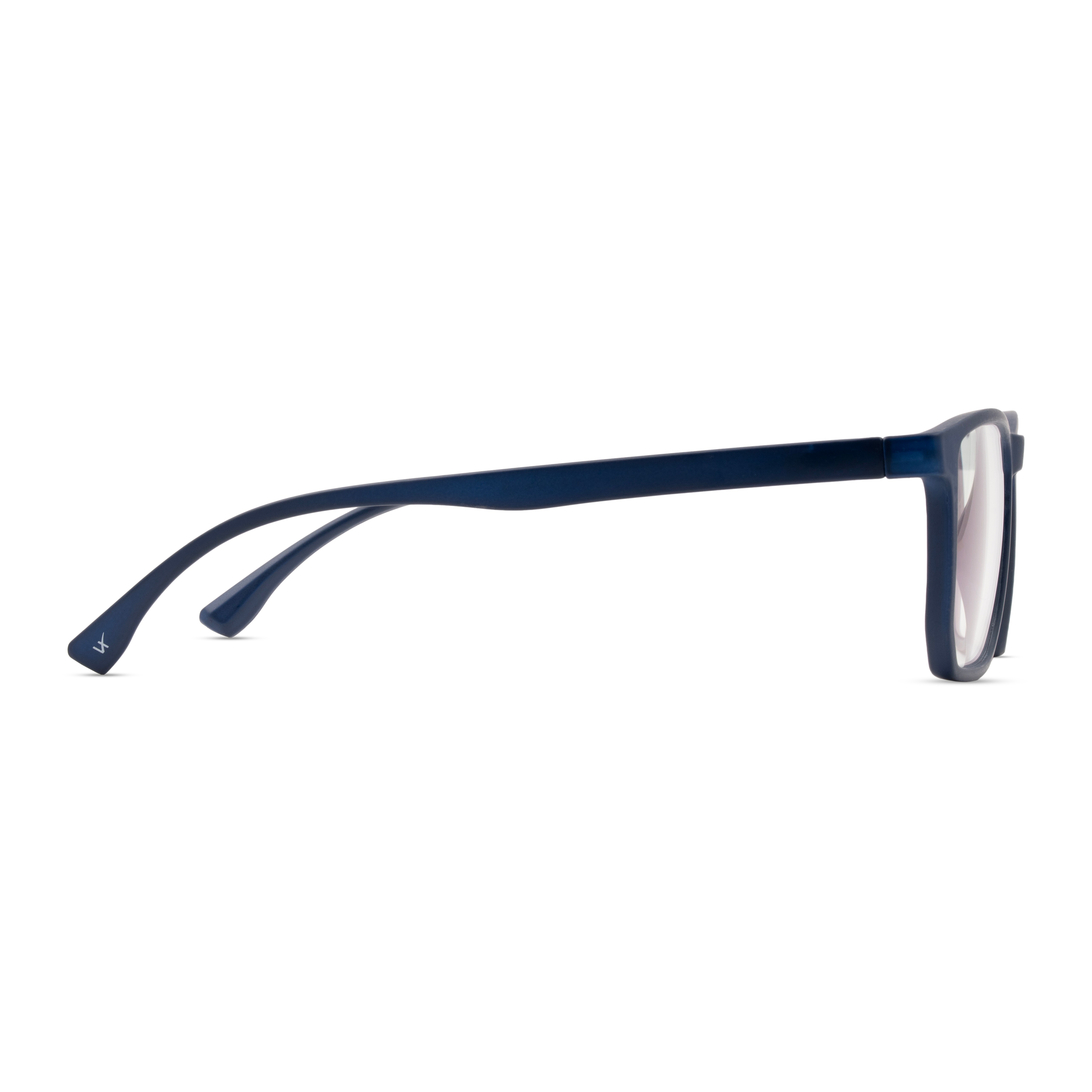 Blue Round Computer Glasses for Men