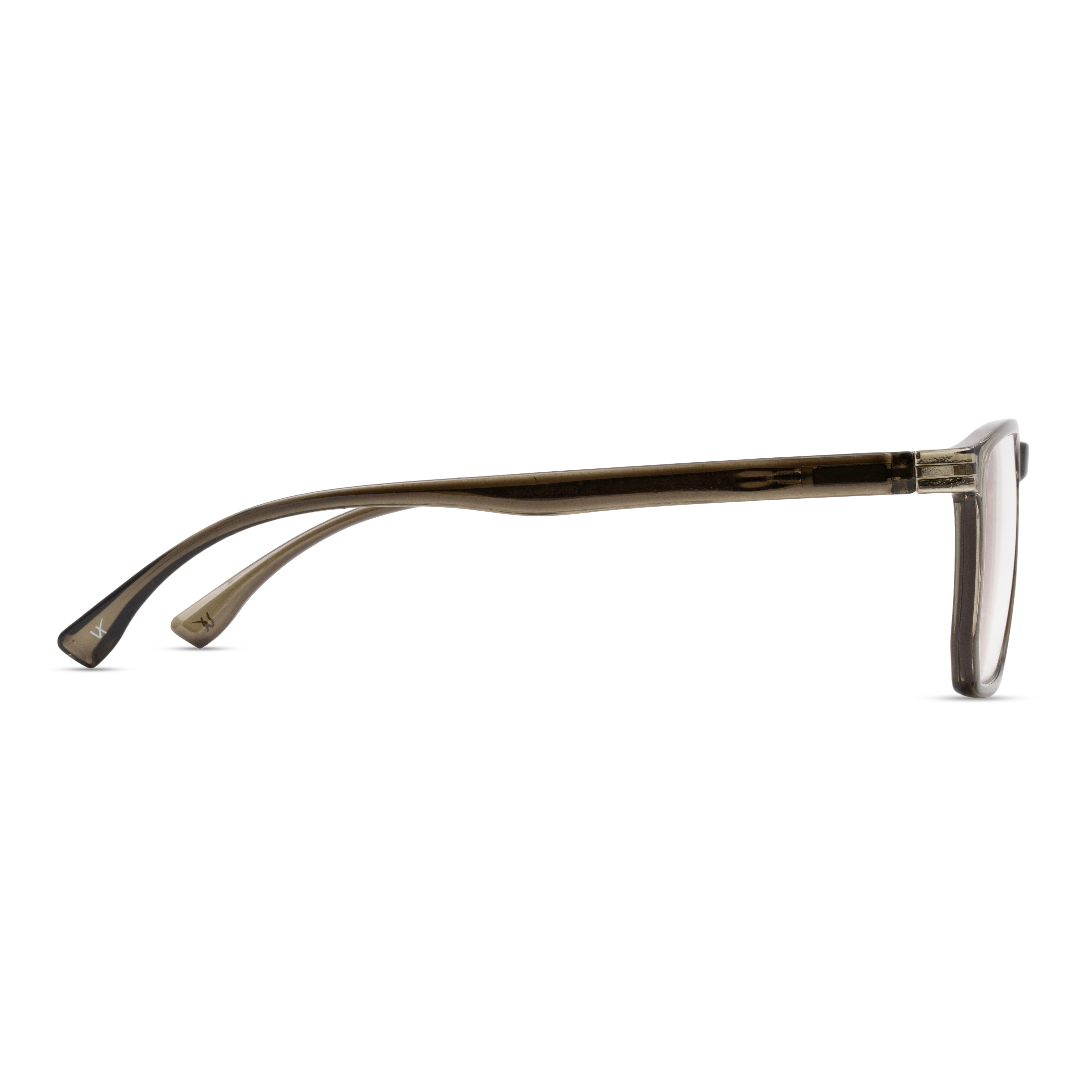 Green Rectangle Computer Glasses for Men