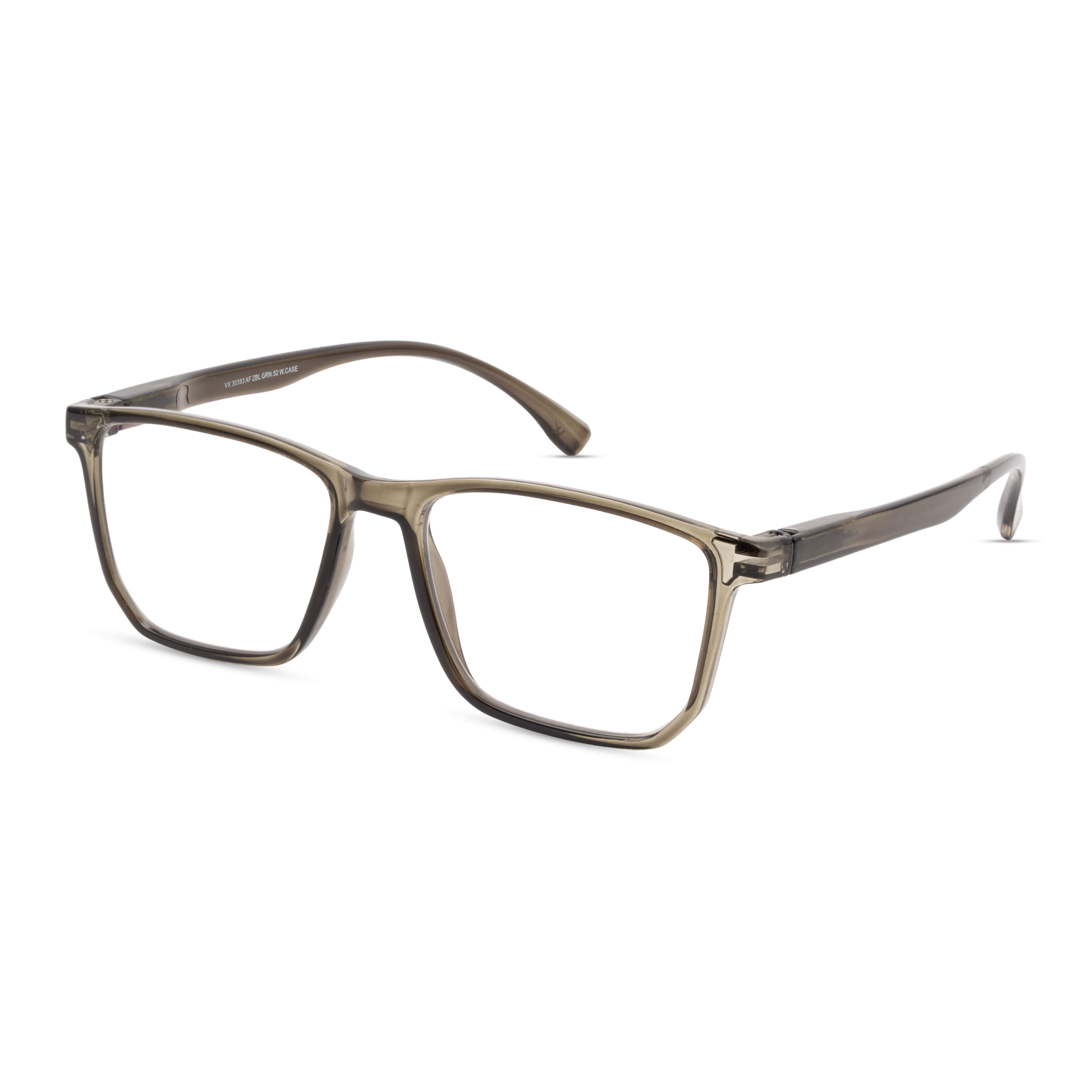 Green Rectangle Computer Glasses for Men