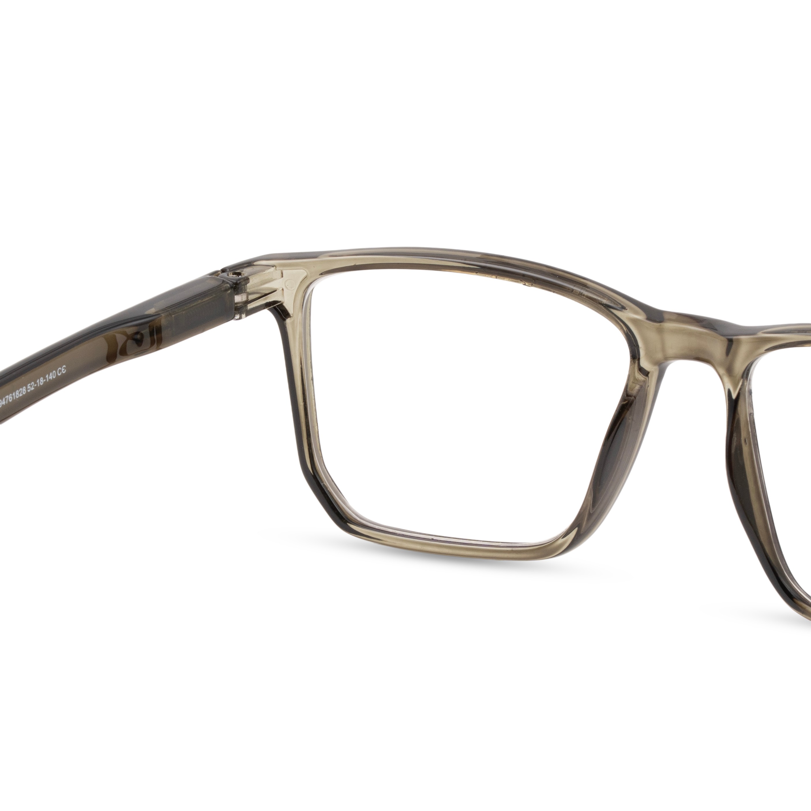 Green Rectangle Computer Glasses for Men