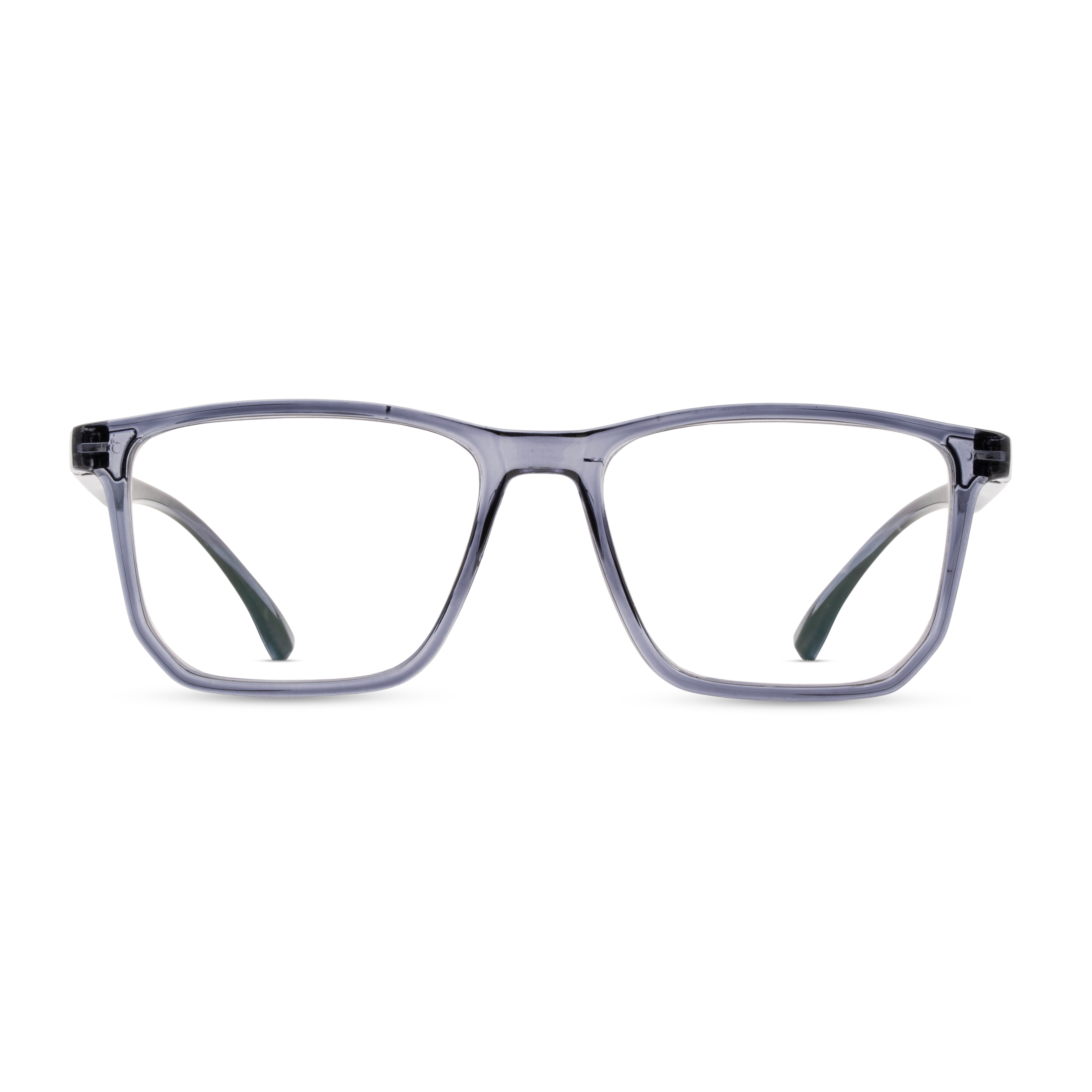 Grey Rectangle Computer Glasses for Men