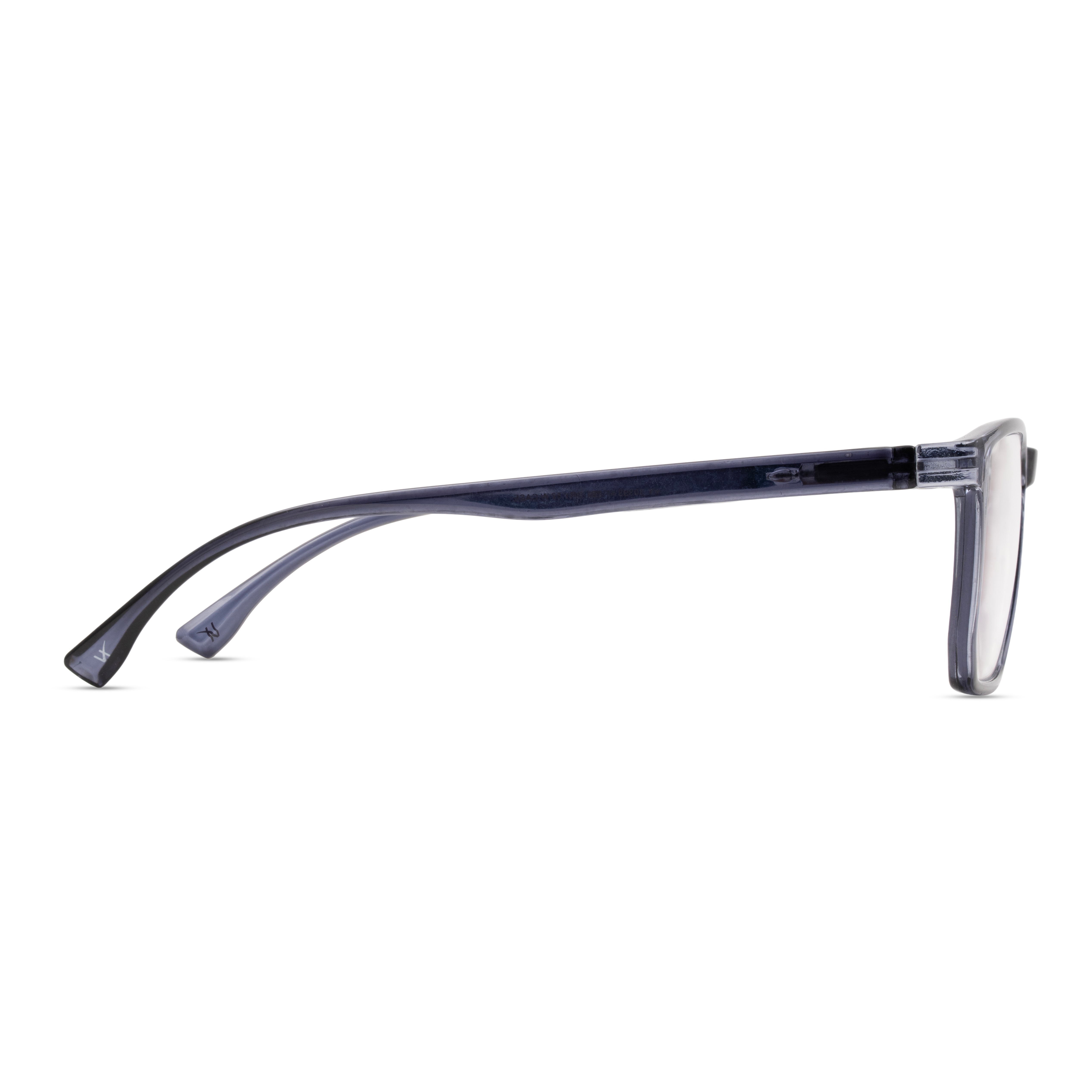 Grey Rectangle Computer Glasses for Men