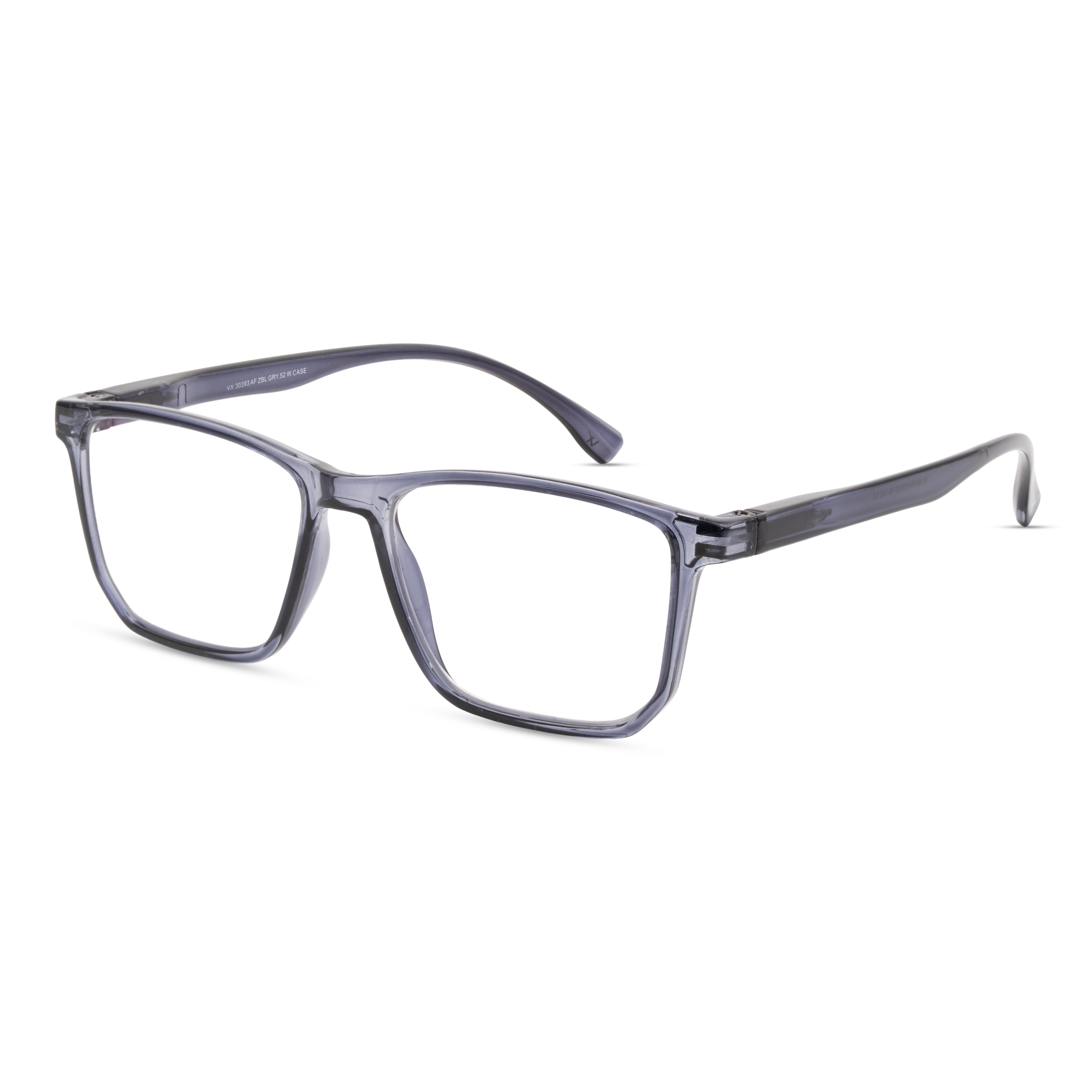 Grey Rectangle Computer Glasses for Men