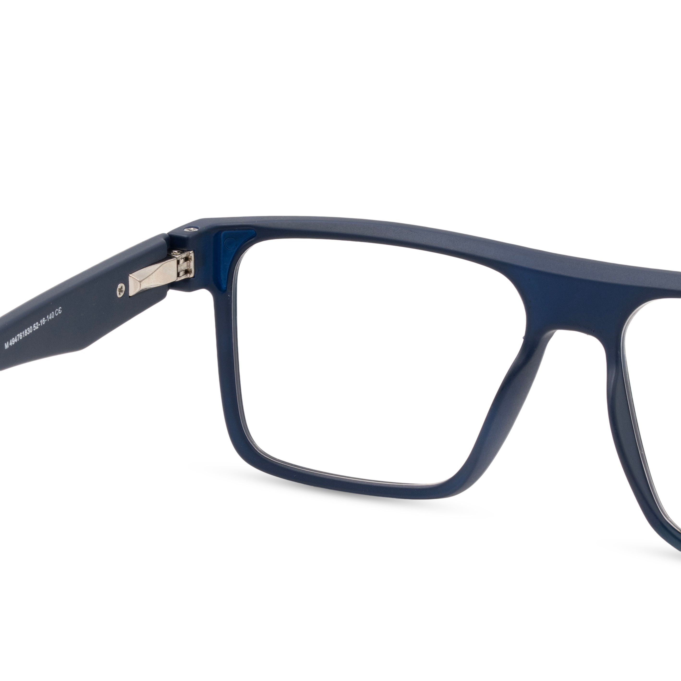 Blue Rectangle Computer Glasses for Men