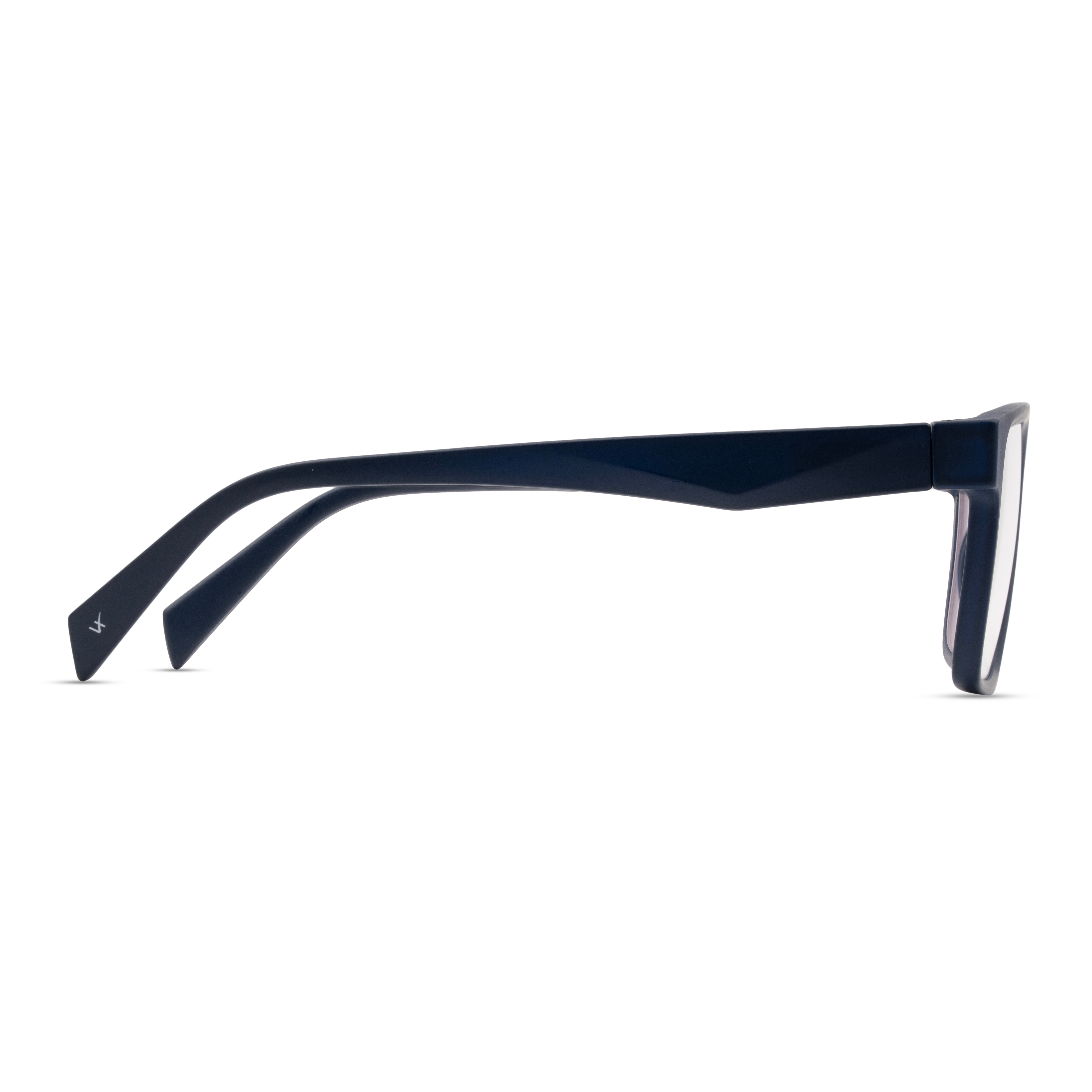 Blue Rectangle Computer Glasses for Men