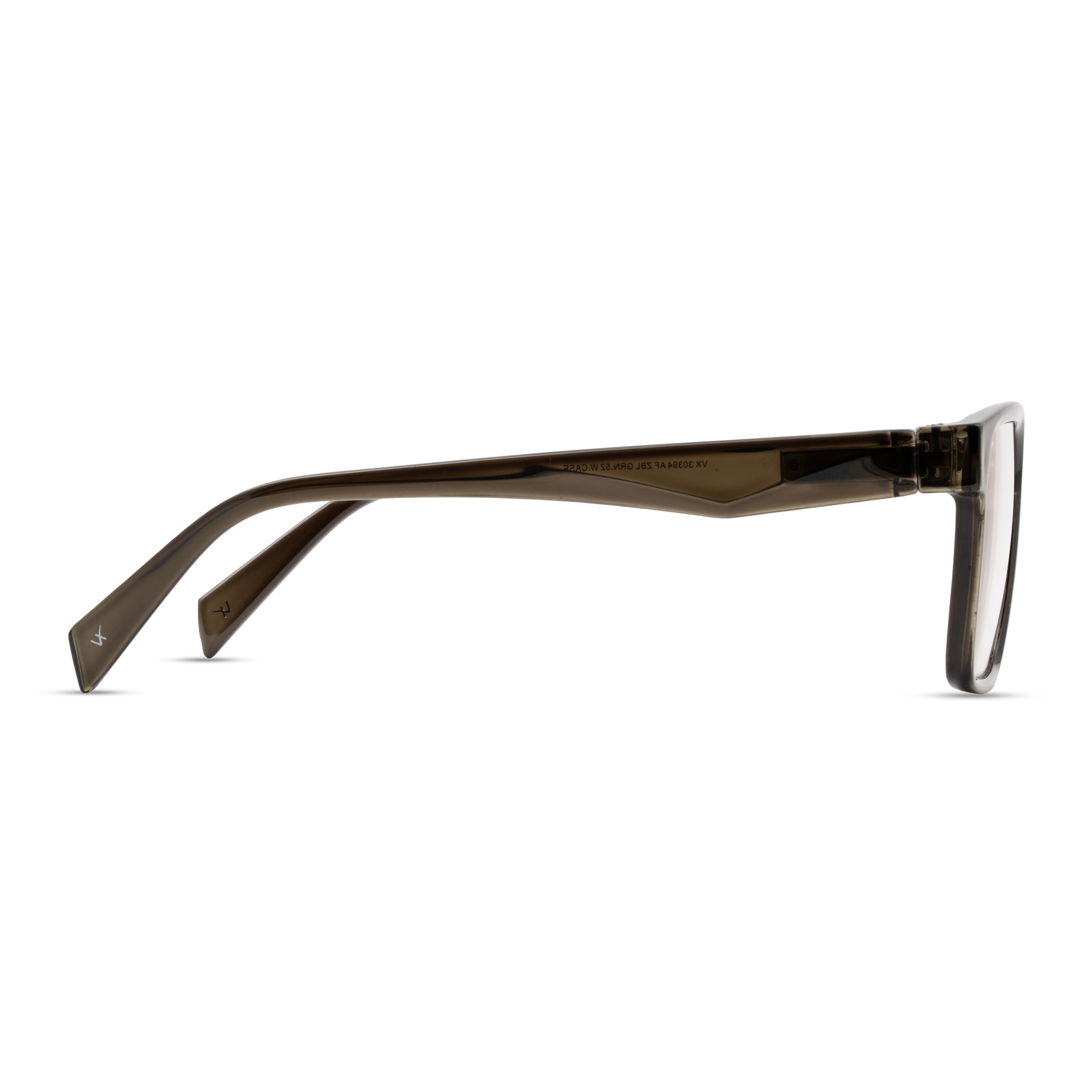 Green Rectangle Computer Glasses for Men