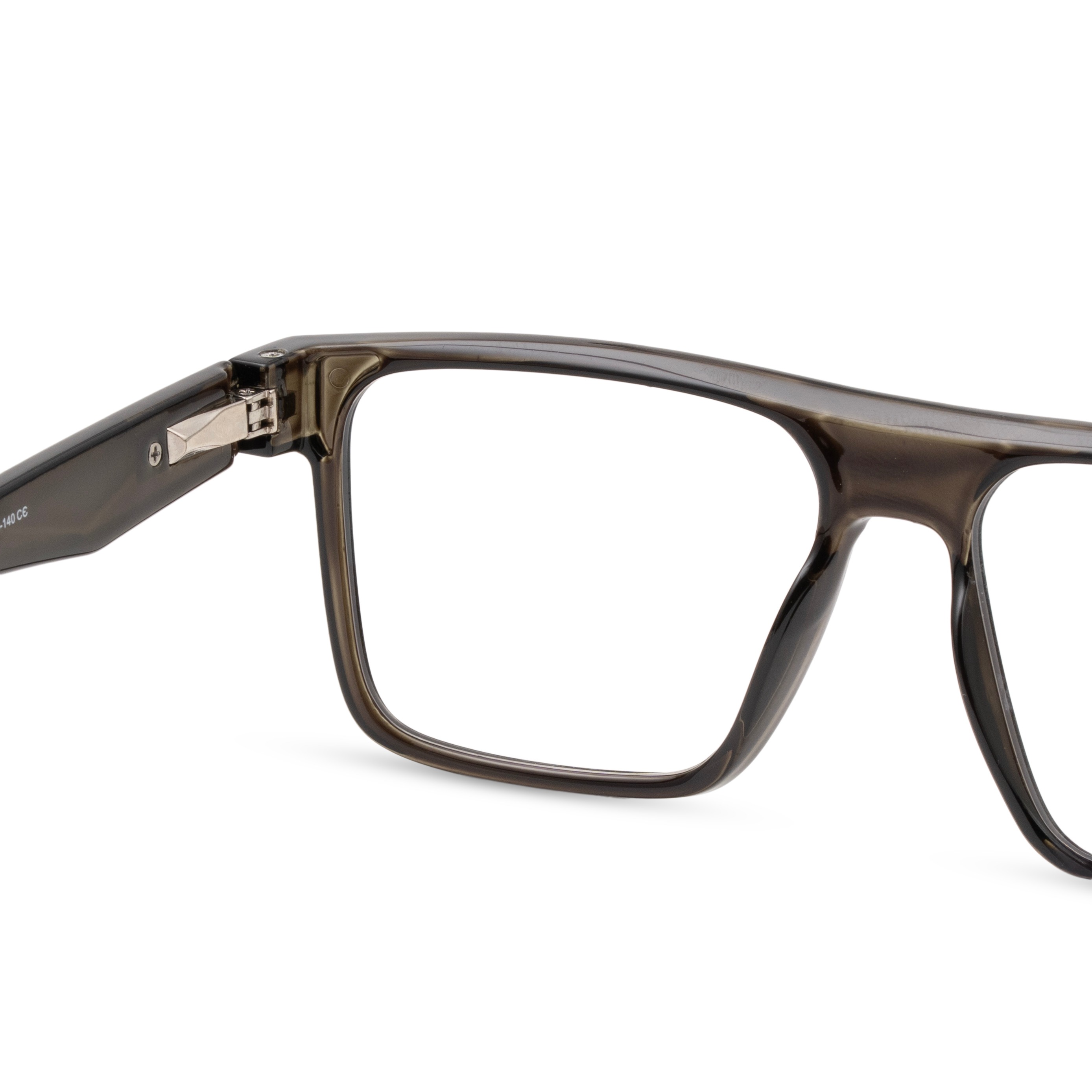 Green Rectangle Computer Glasses for Men