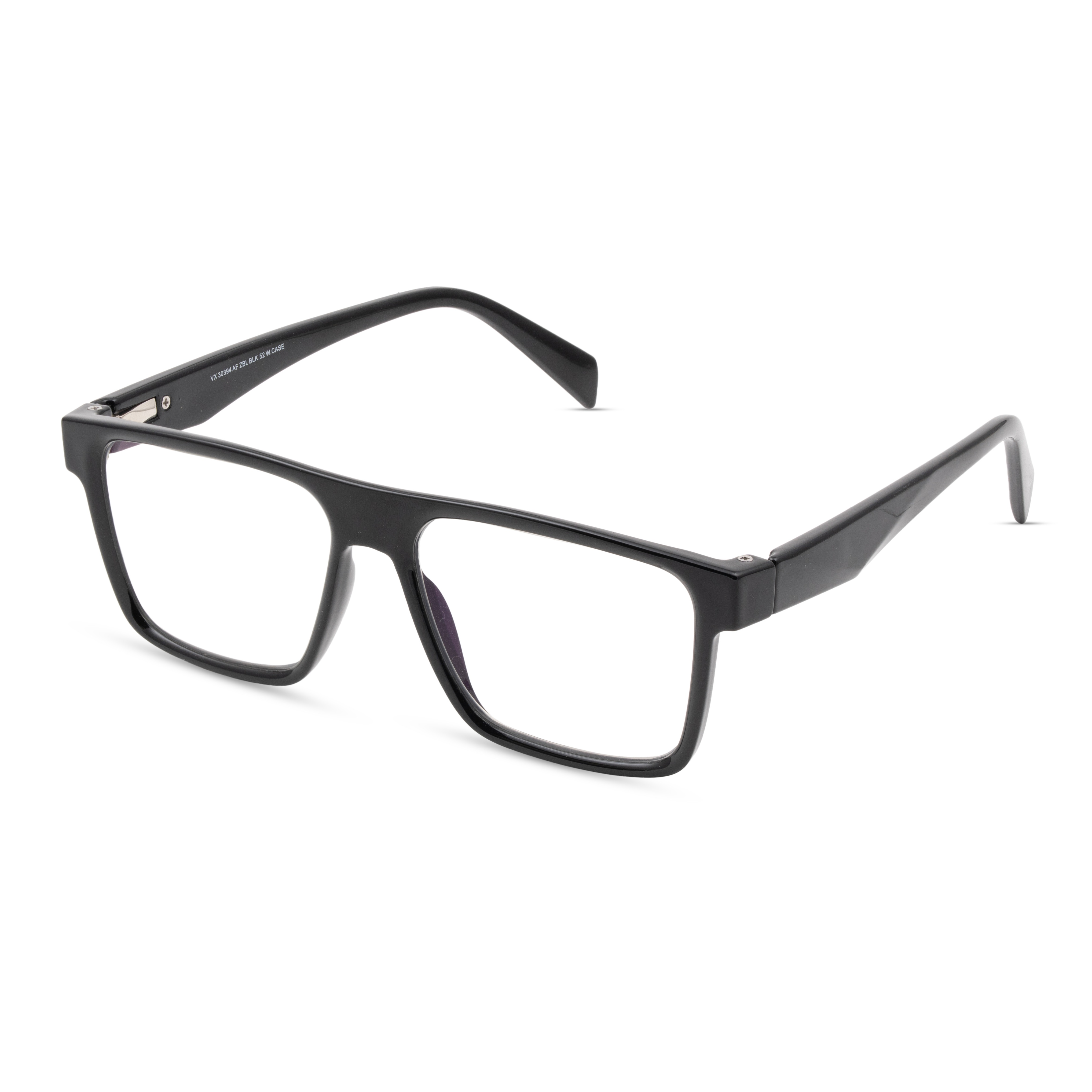 Black Rectangle Computer Glasses for Men