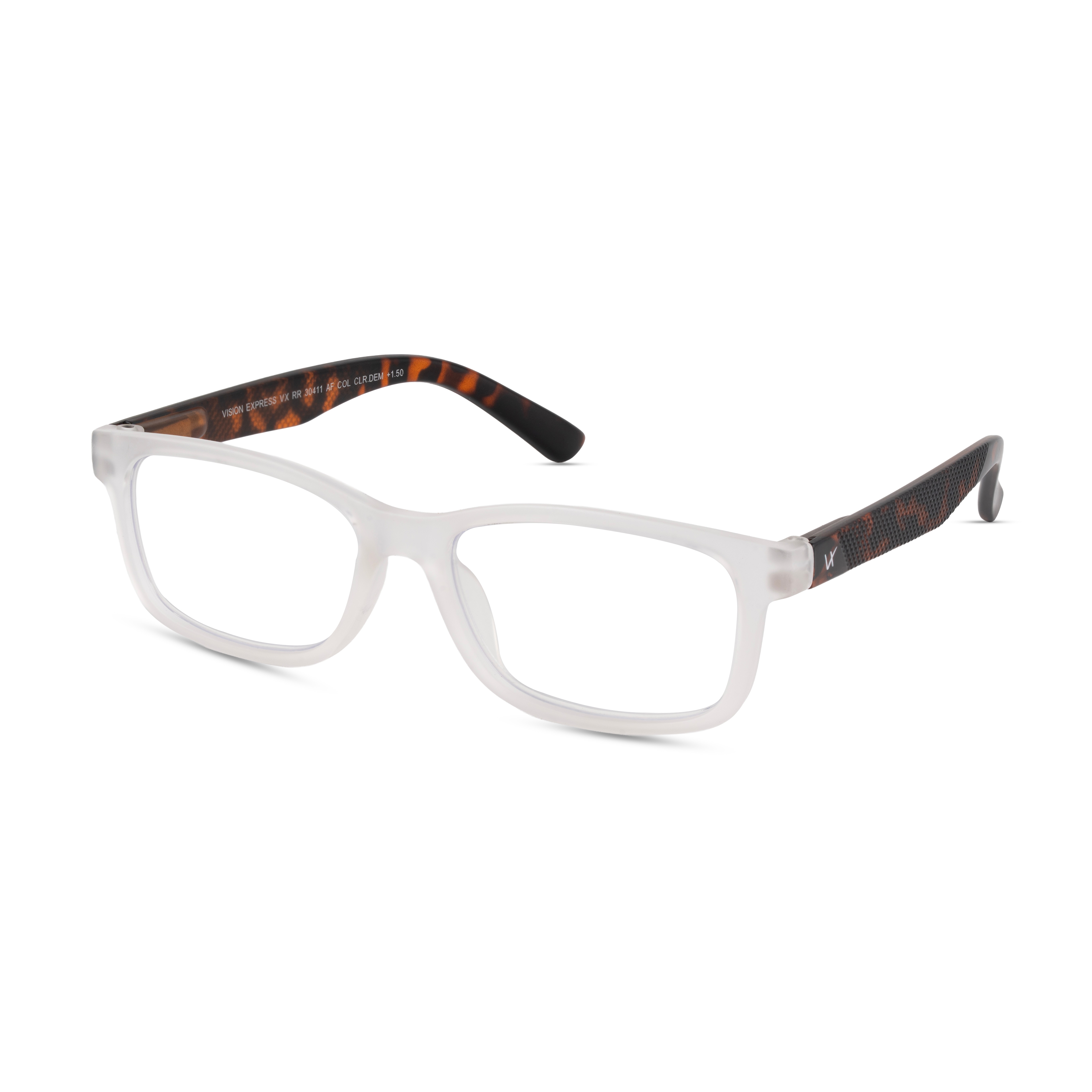 Transparent Rectangle Reading Glasses for Unisex