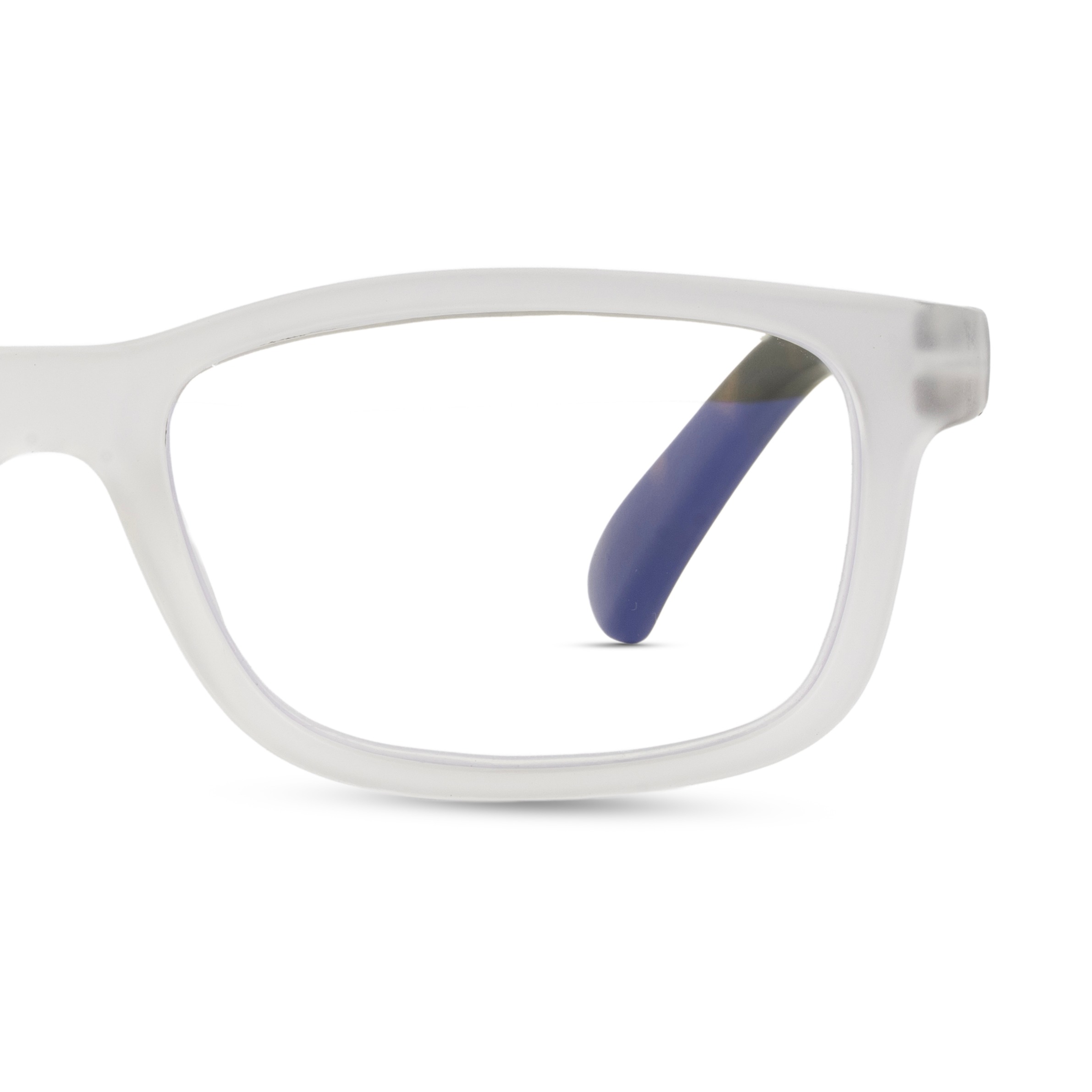 Transparent Rectangle Reading Glasses for Unisex