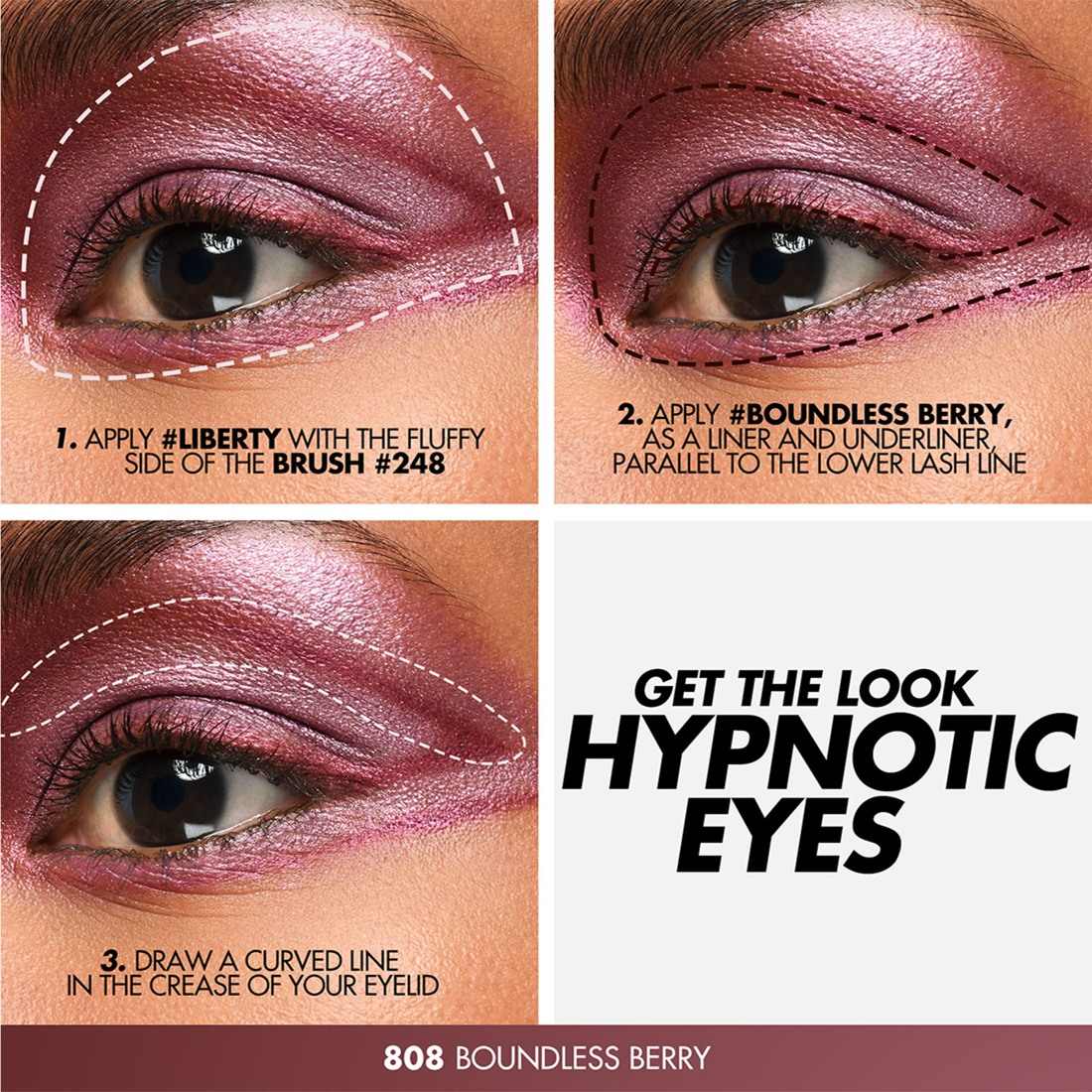 Artist To Go Eyeshadow Palette Mini • 808 Boundless Berry