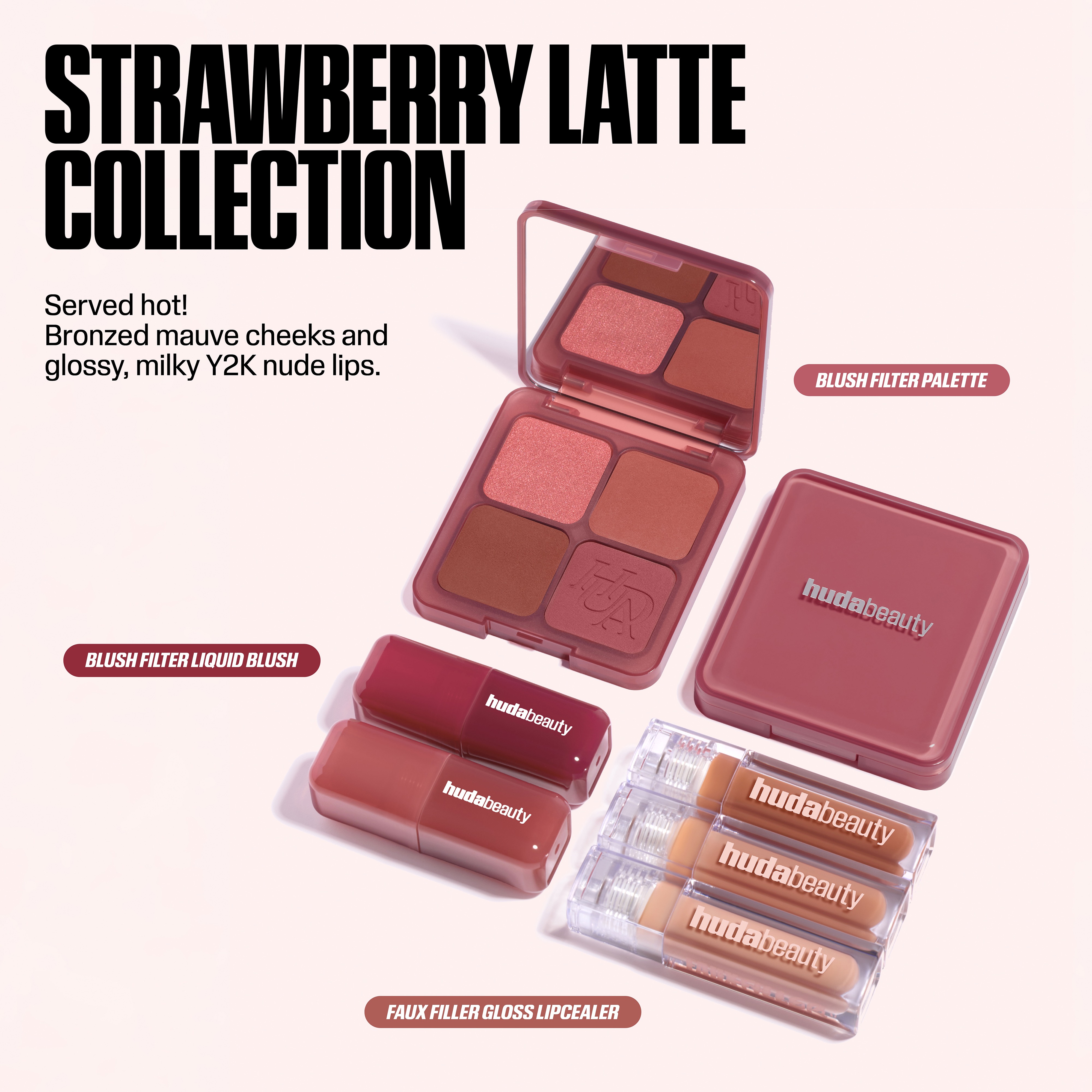Blush Filter Palette • Strawberry Latte