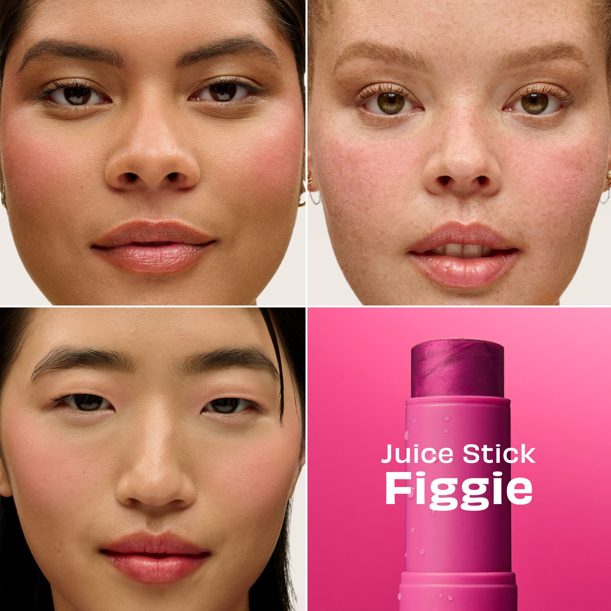 Juice Stick Dewy Gel Blush • Figgie Cool Purple-Pink