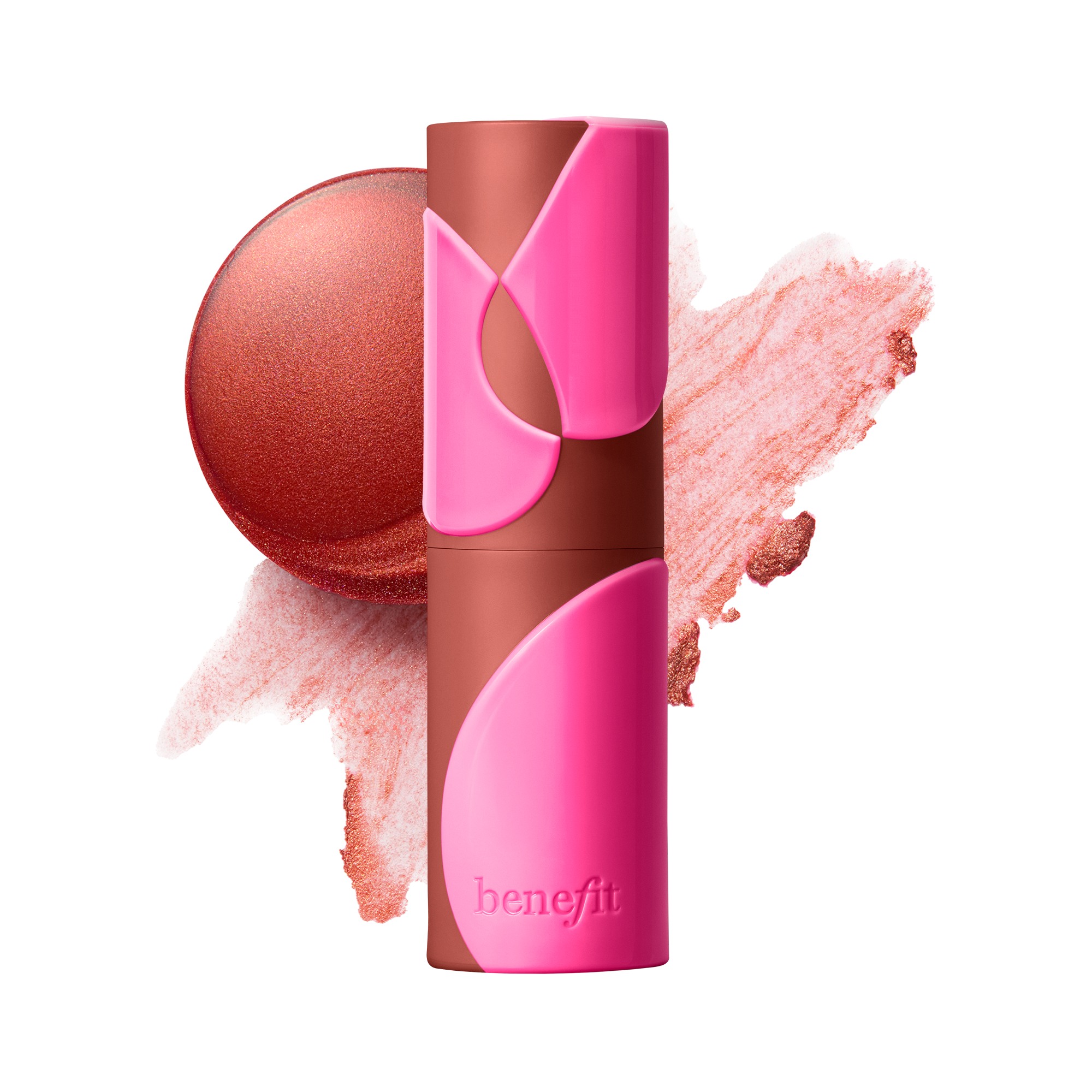 Juice Stick Dewy Gel Blush • Foxxy Golden Brick-Red