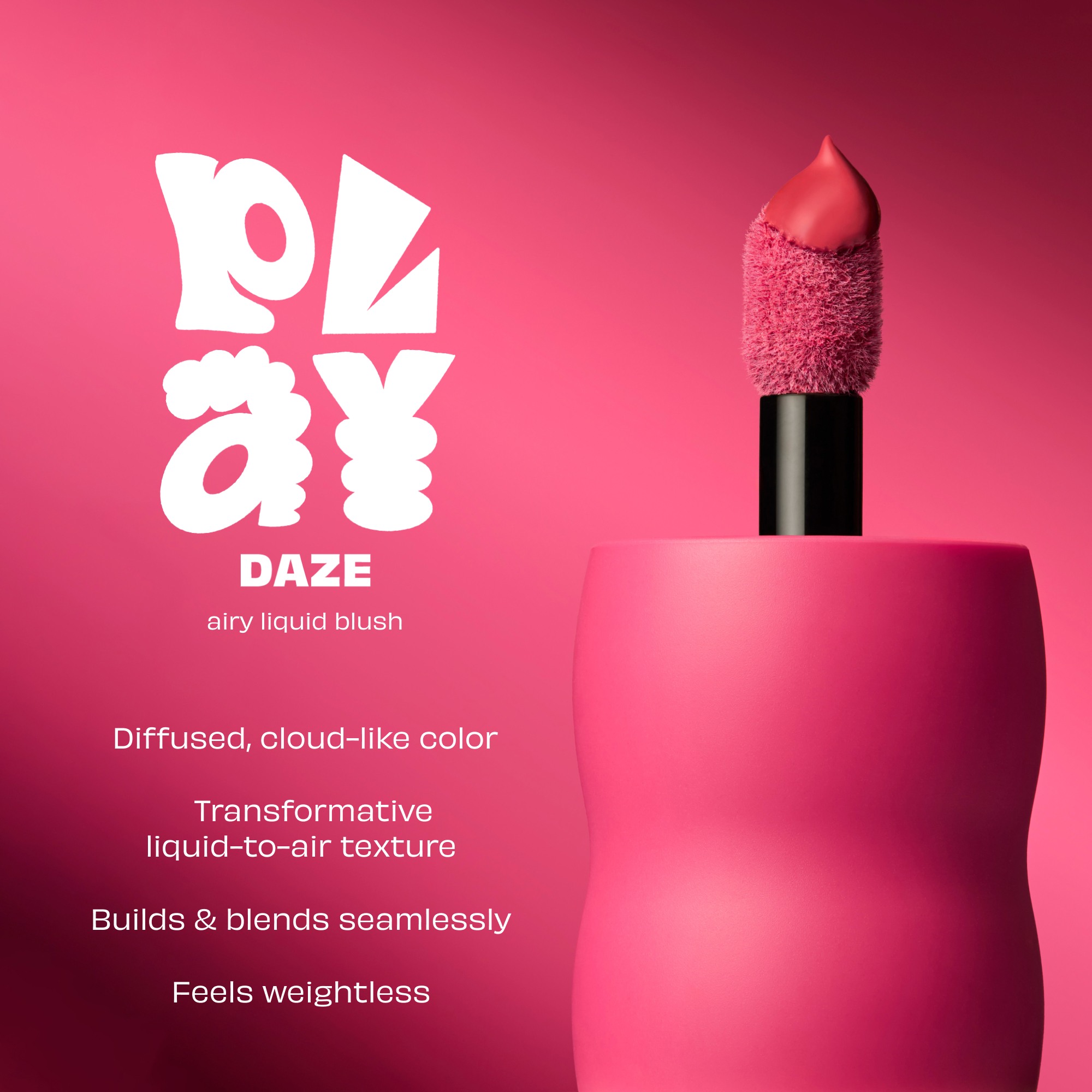 Play Daze Airy Liquid Blush • Willa Soft Neutral-Rose