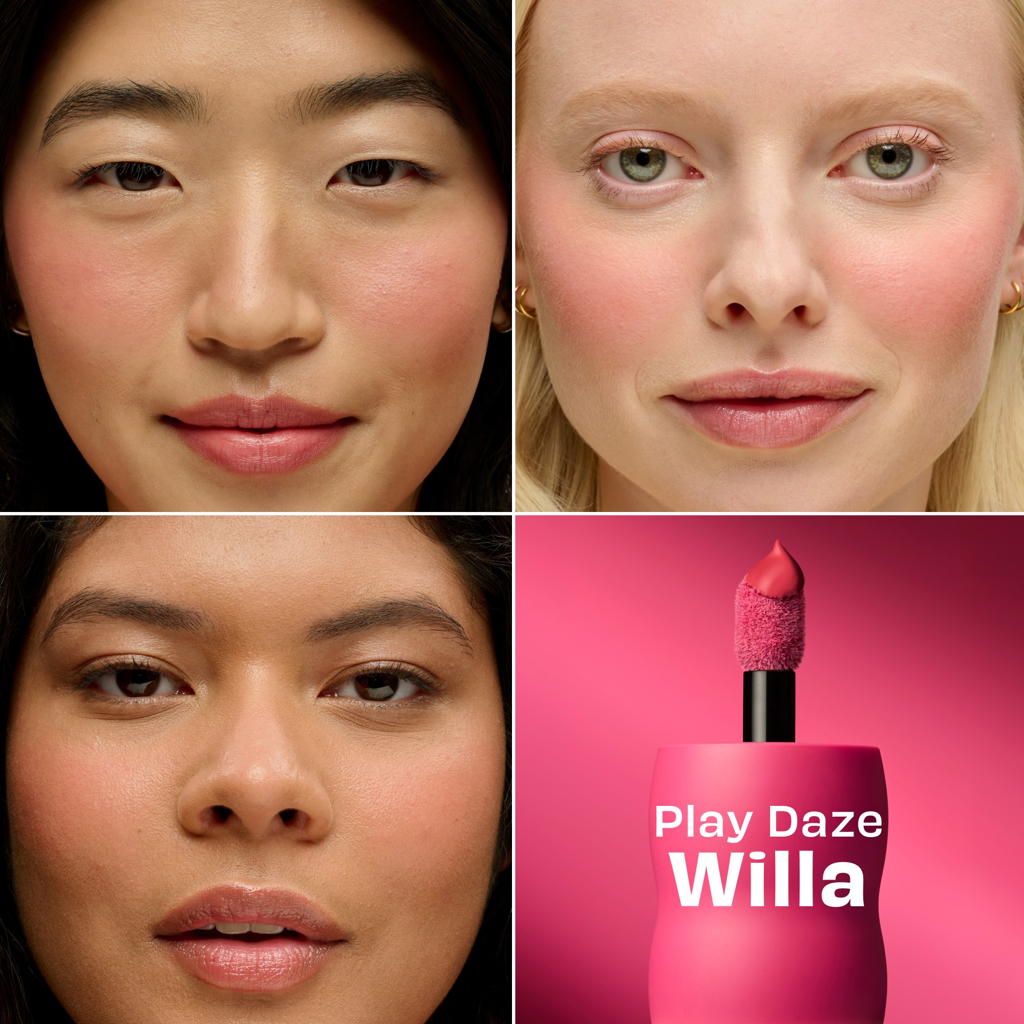 Play Daze Airy Liquid Blush • Willa Soft Neutral-Rose