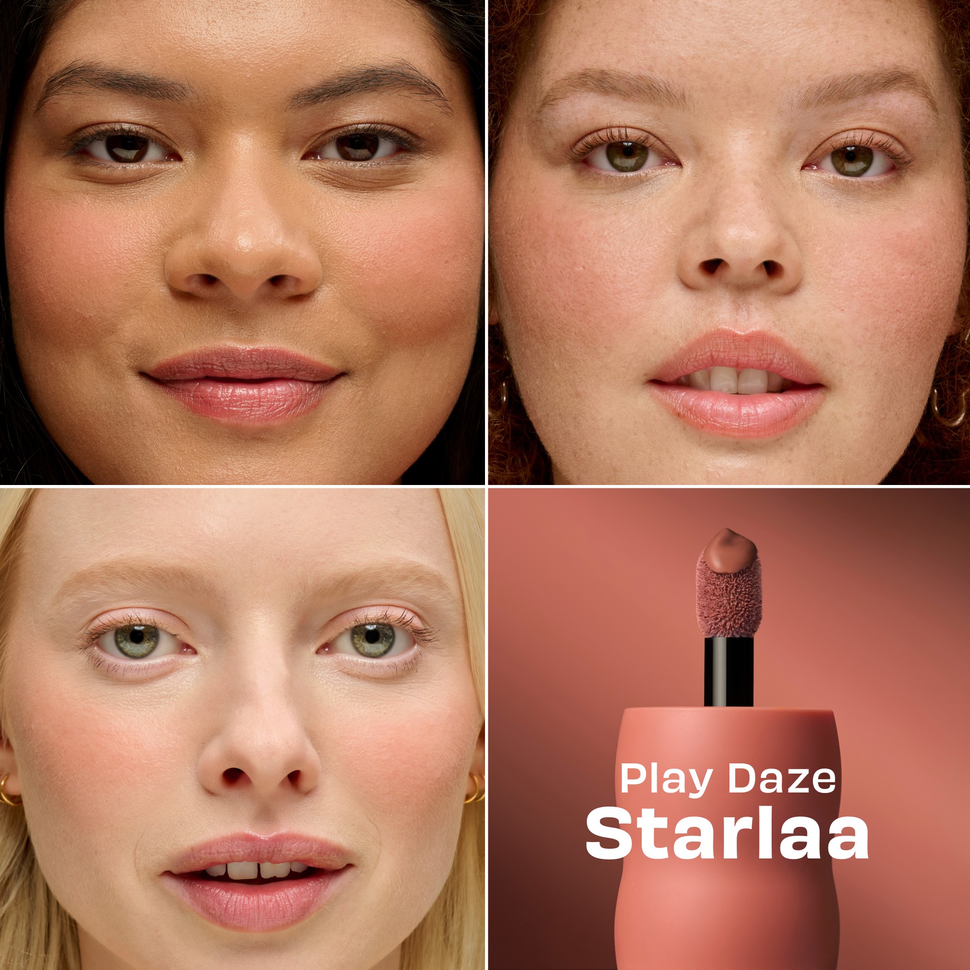 Play Daze Airy Liquid Blush • Starlaa Rosy Bronze