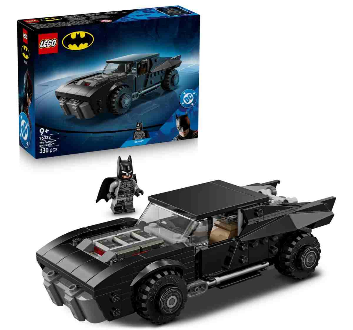 LEGO DC Batman 76332 The Batman Batmobile Model Car Toy Building Kit for 9Y+