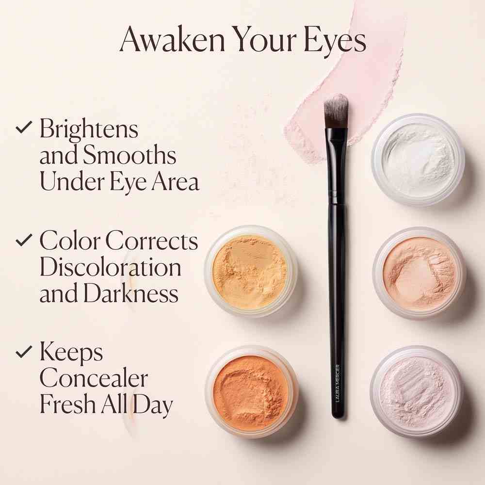 Secret Brightening Color Correcting Under Eye Setting Powder • Soft Pink