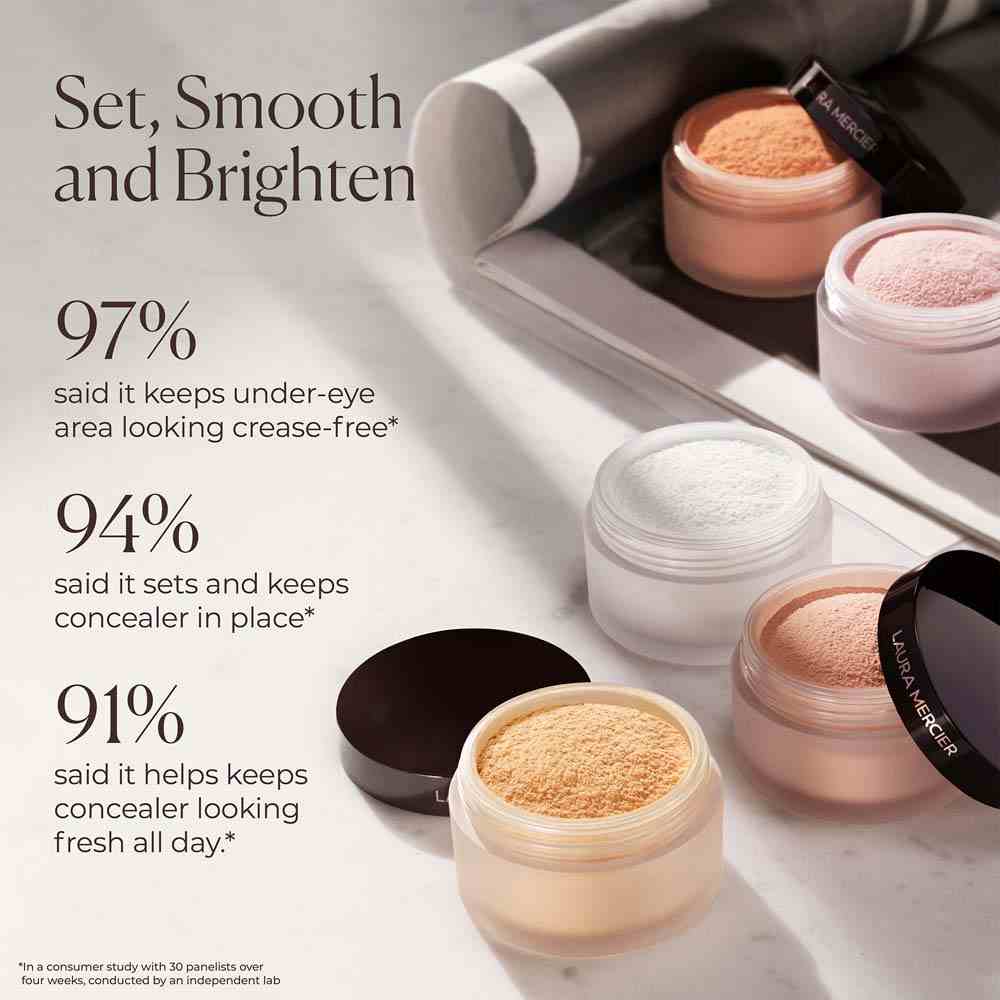 Secret Brightening Color Correcting Under Eye Setting Powder • Soft Pink