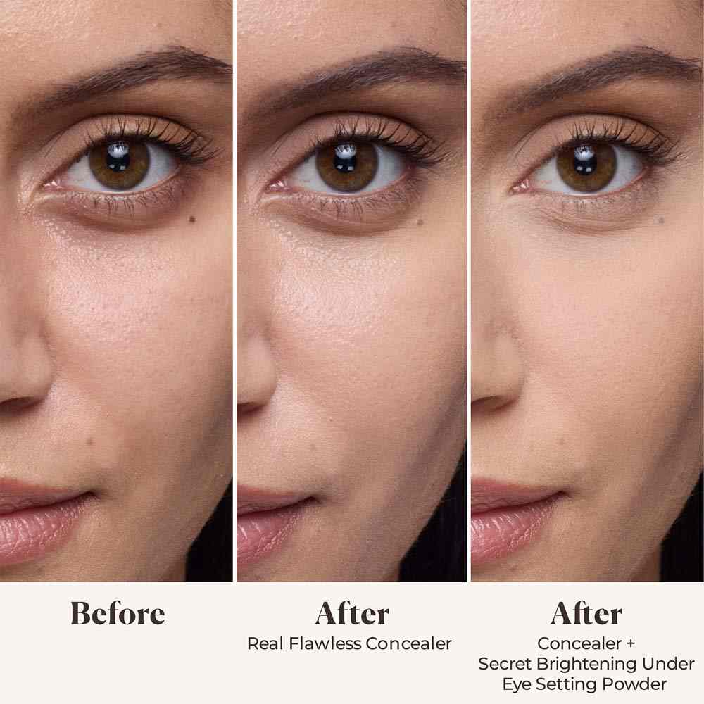 Secret Brightening Color Correcting Under Eye Setting Powder • Peach