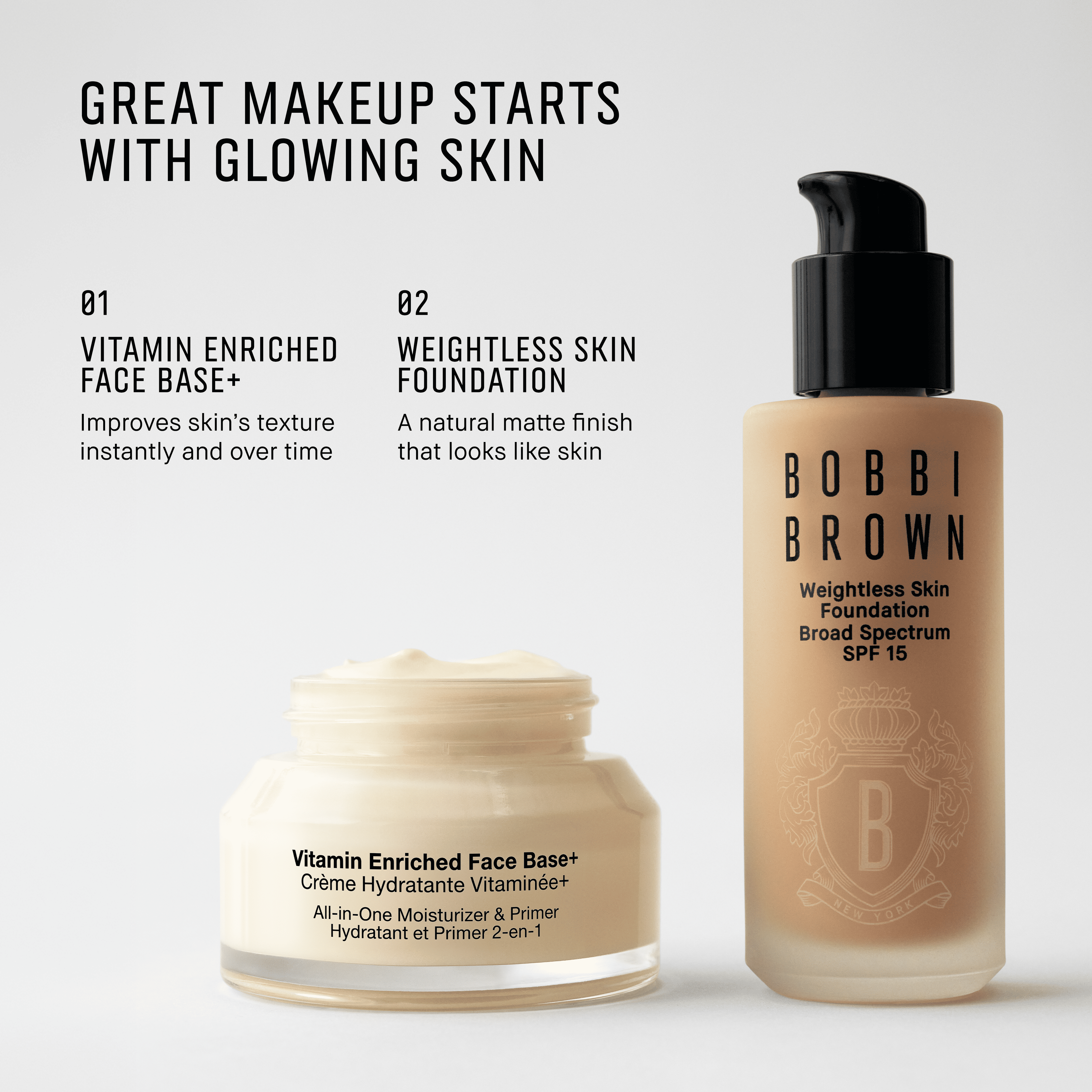 Vitamin Enriched Face Base+ Travel Size • 15ml