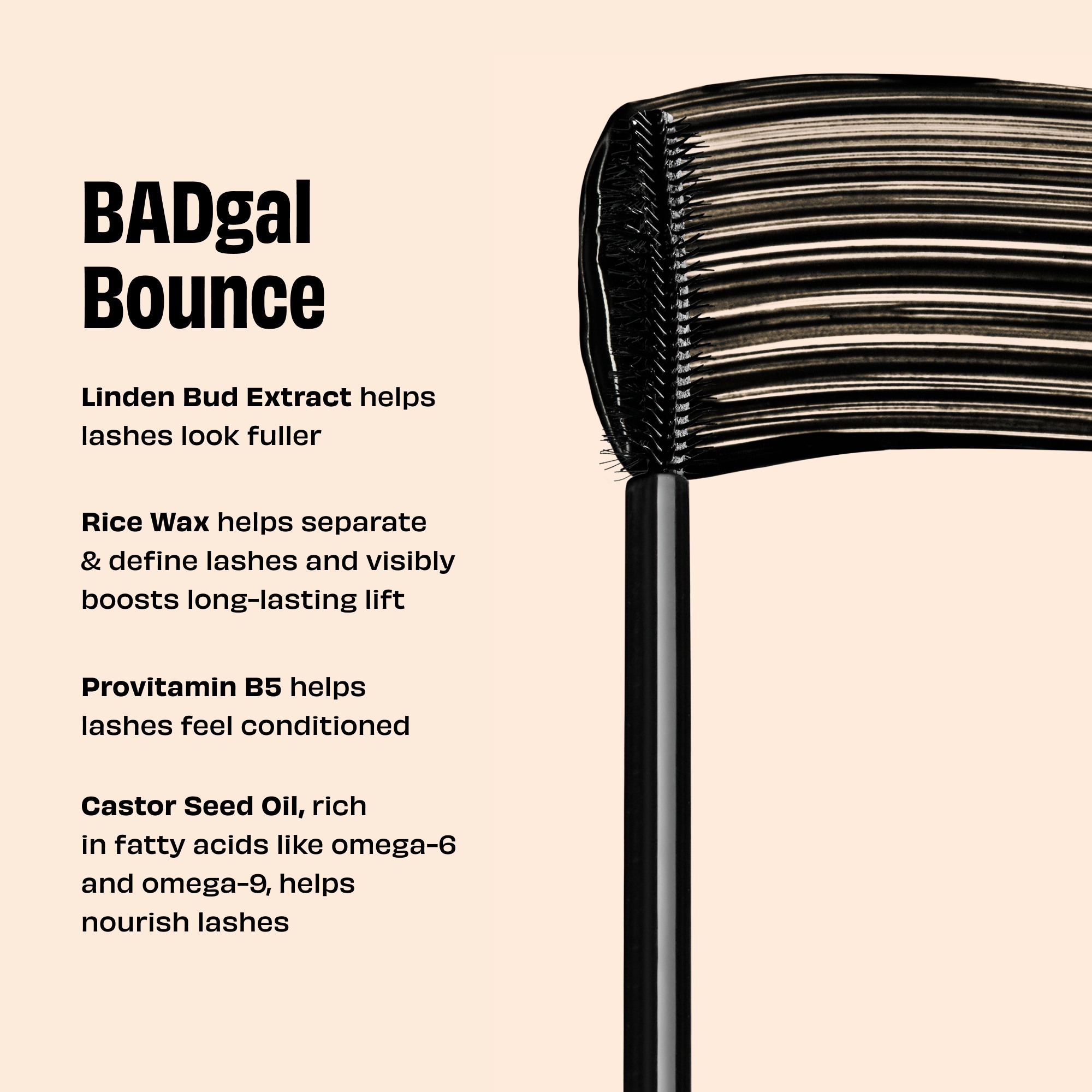 BADgal Bounce FULLER, FLUFFIER Volumizing Mascara • Pump'D Up Brown