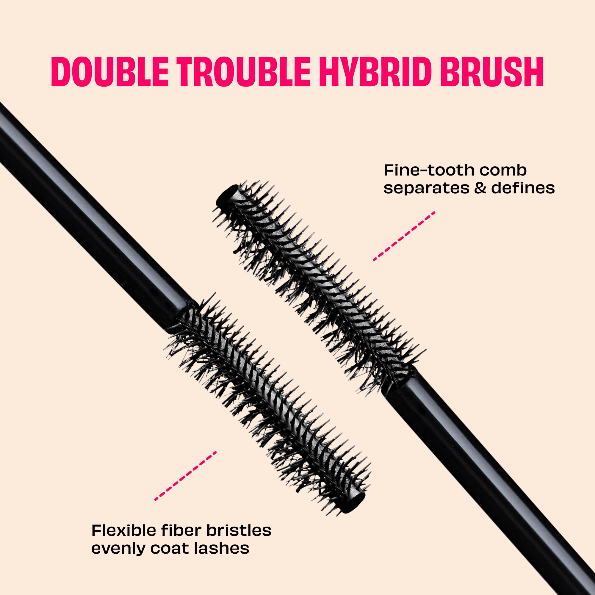 BADgal Bounce FULLER, FLUFFIER Volumizing Mascara • Pump'D Up Brown