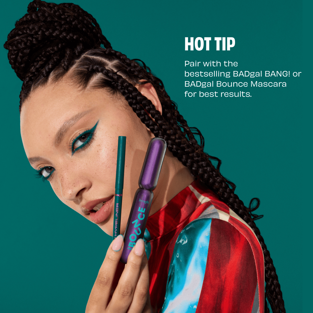 BADgal Hypeliner 36-Hour* & Waterproof Gel Eyeliner • Midnight Brown