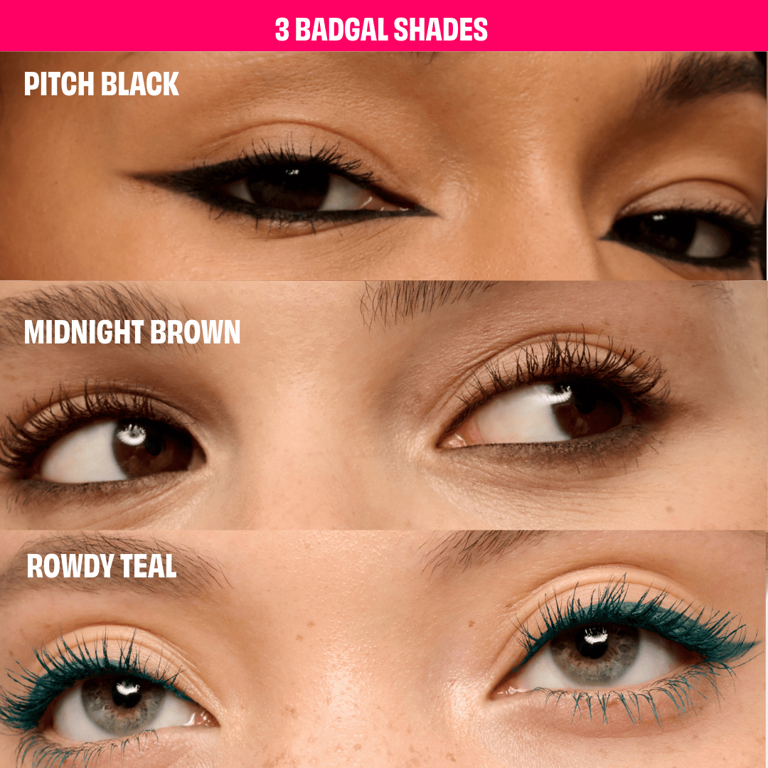 BADgal Hypeliner 36-Hour* & Waterproof Gel Eyeliner • Midnight Brown