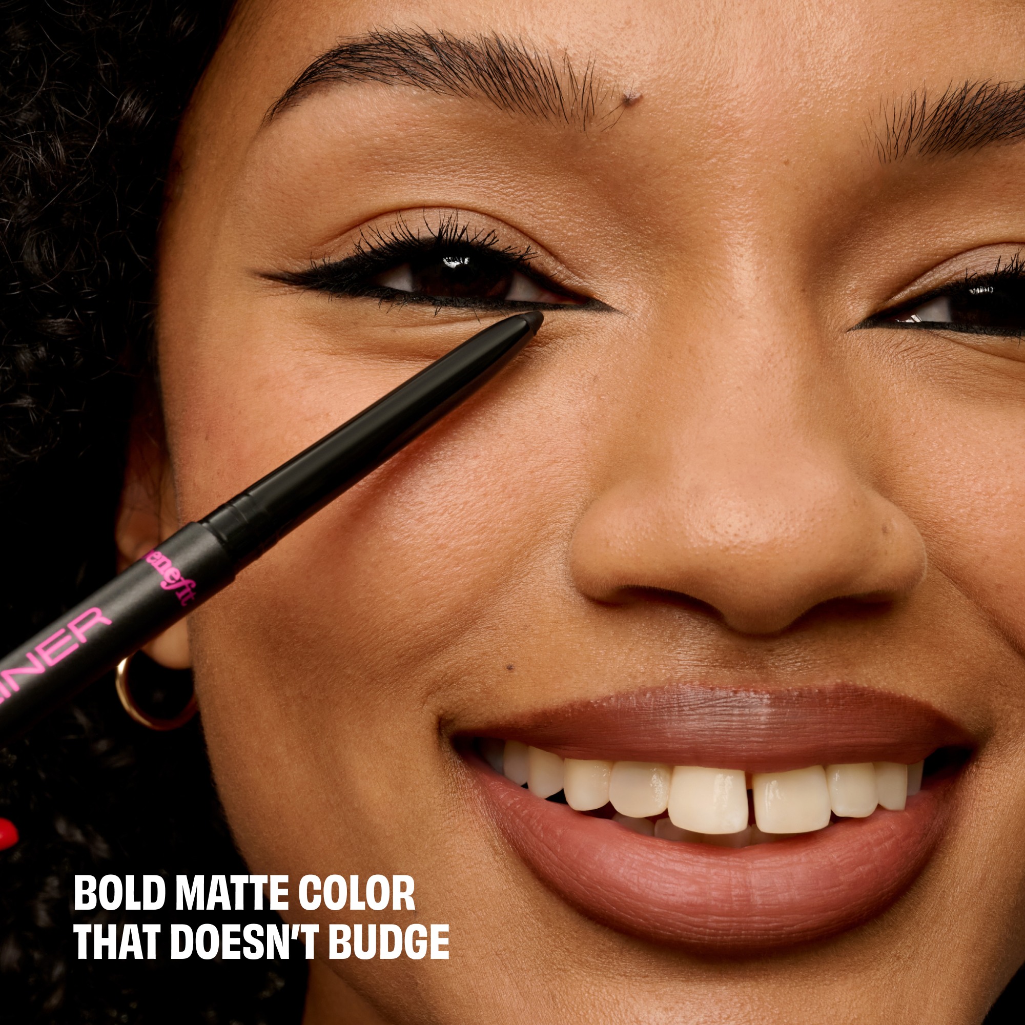BADgal Hypeliner 36-Hour* & Waterproof Gel Eyeliner • Midnight Brown