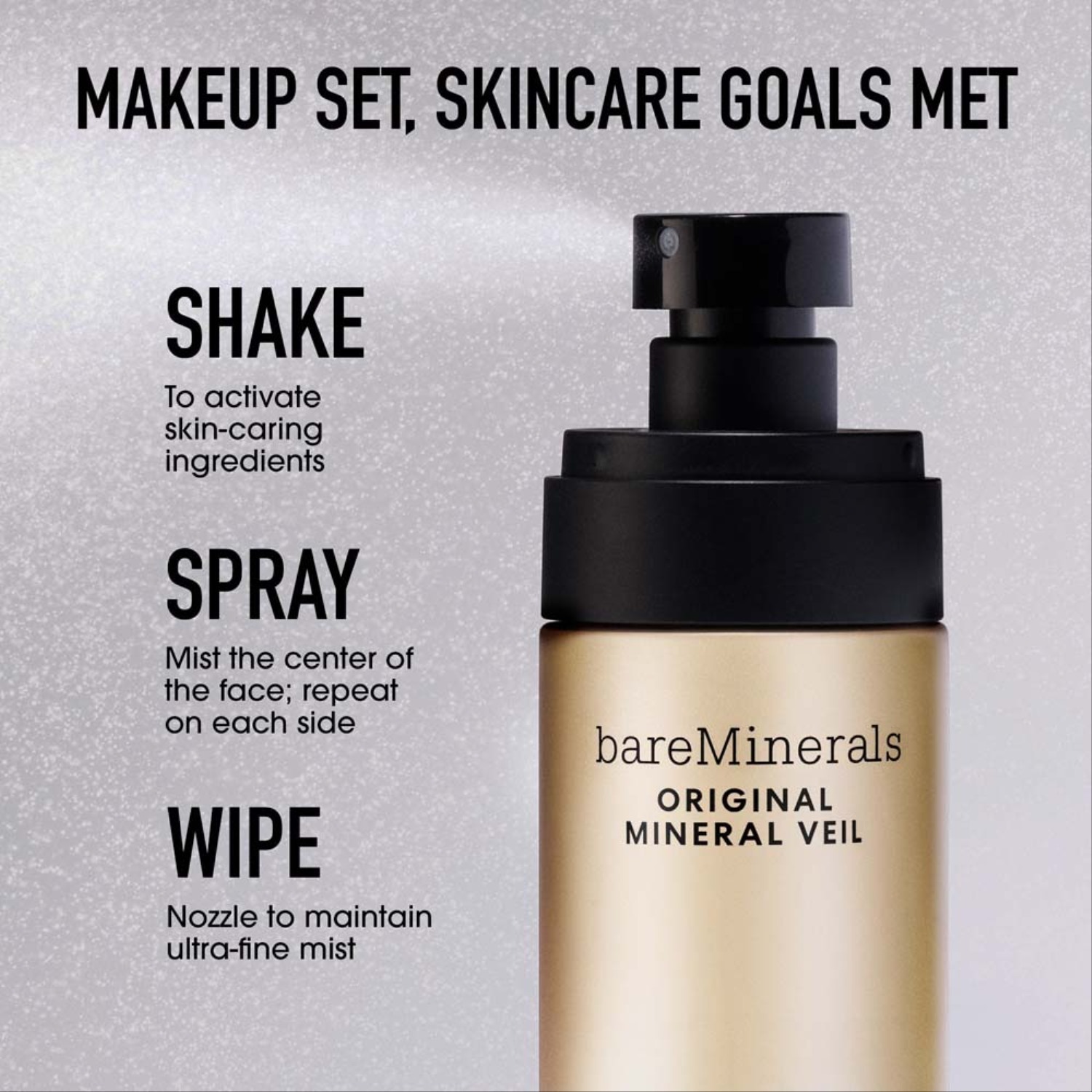 Original Mineral Veil 24HR Natural Matte Setting Spray • 100ml