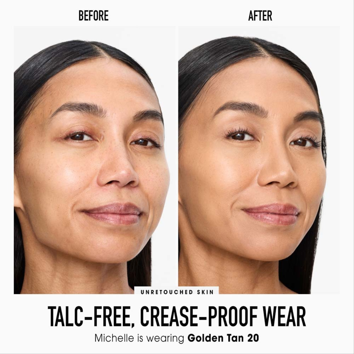 Original Talc-Free SPF15 Pressed Powder Foundation • Golden Tan 20