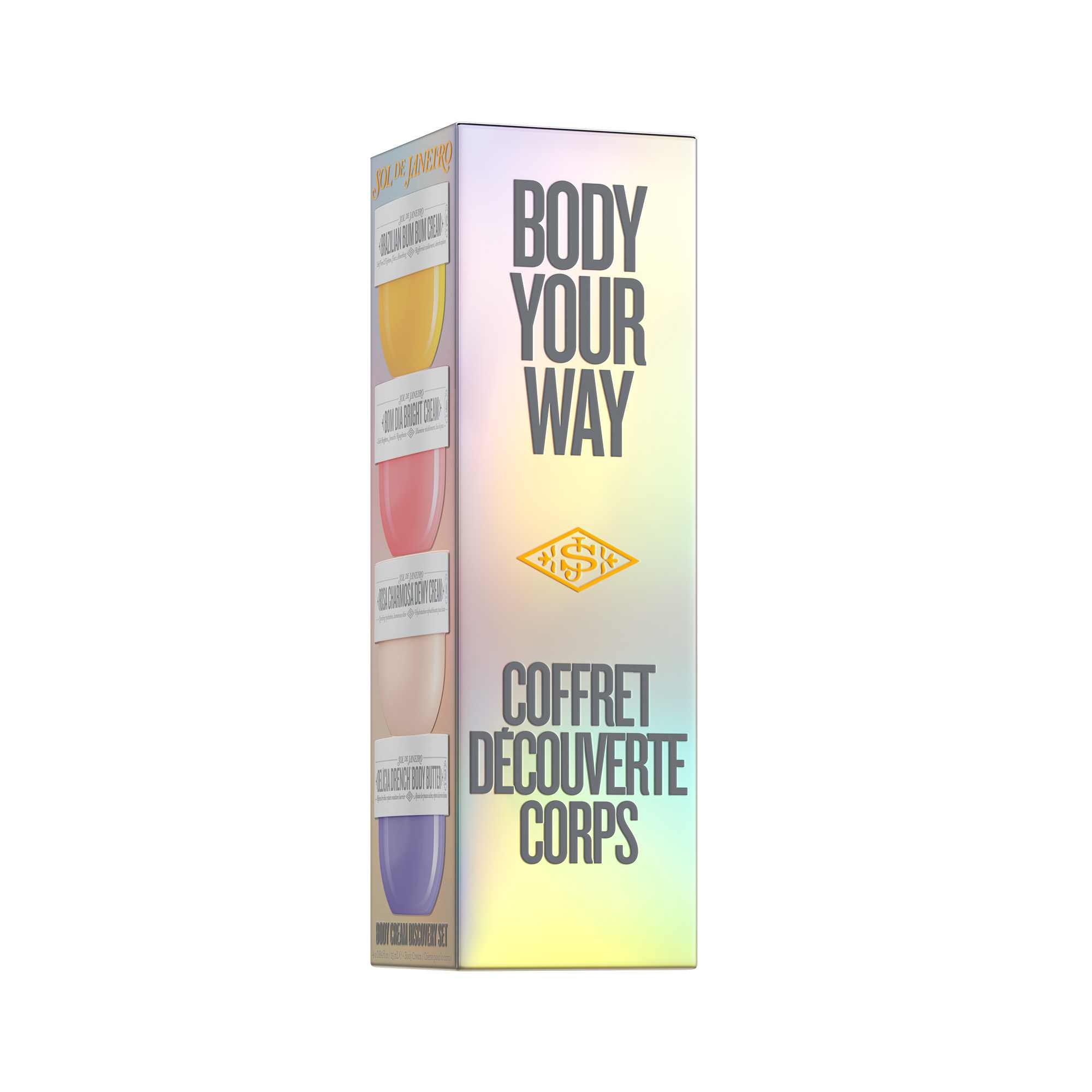 Body Your Way Cream Set Mini (Limited Edition) • 4 pieces