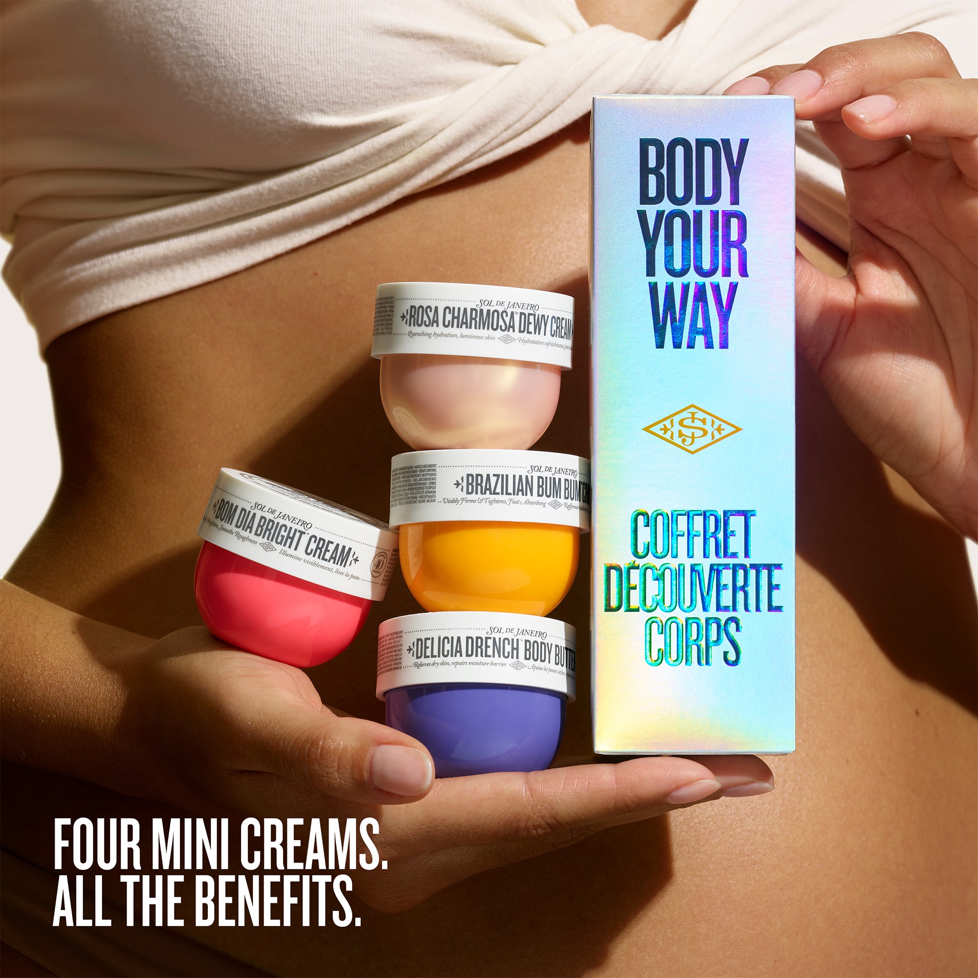 Body Your Way Cream Set Mini (Limited Edition) • 4 pieces