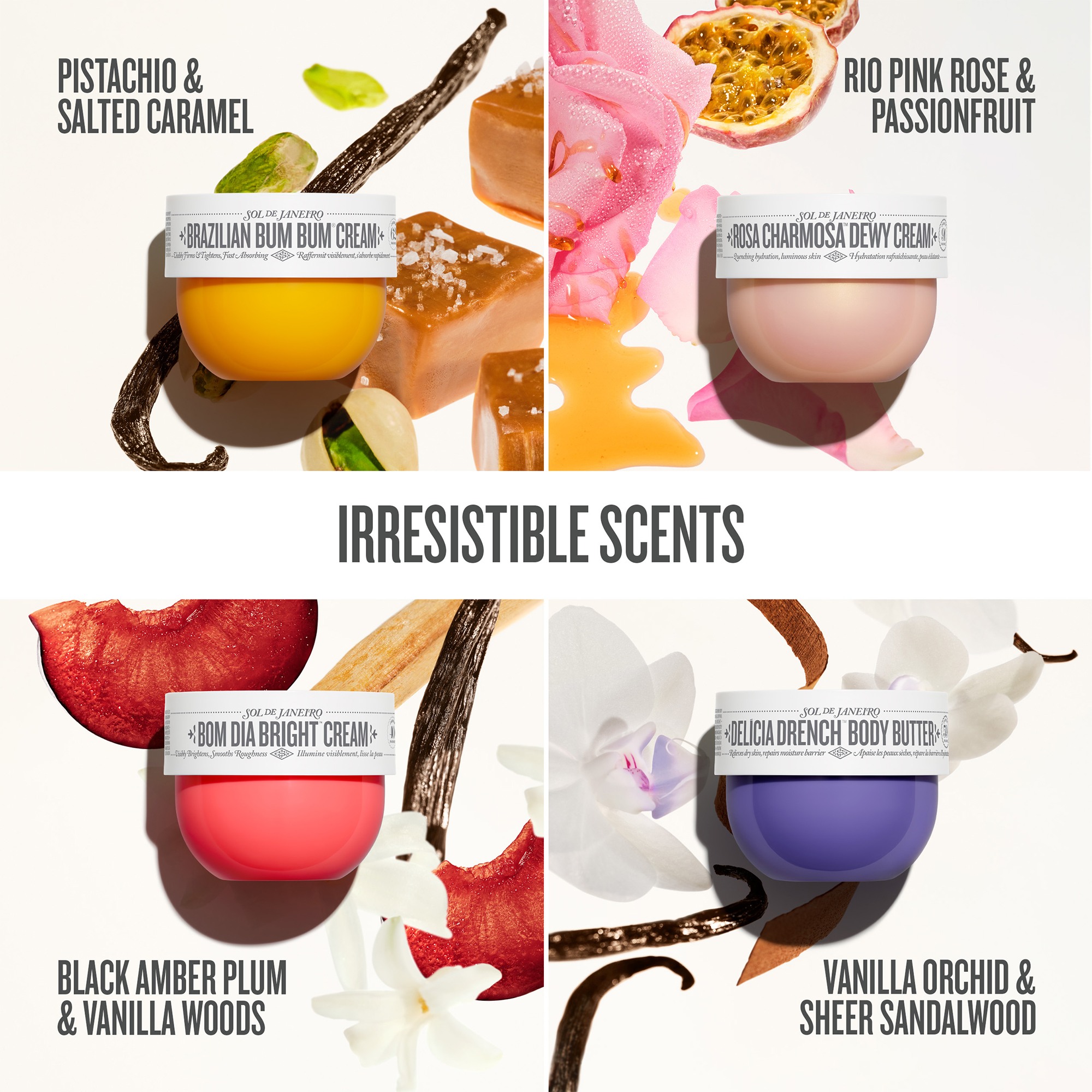 Body Your Way Cream Set Mini (Limited Edition) • 4 pieces