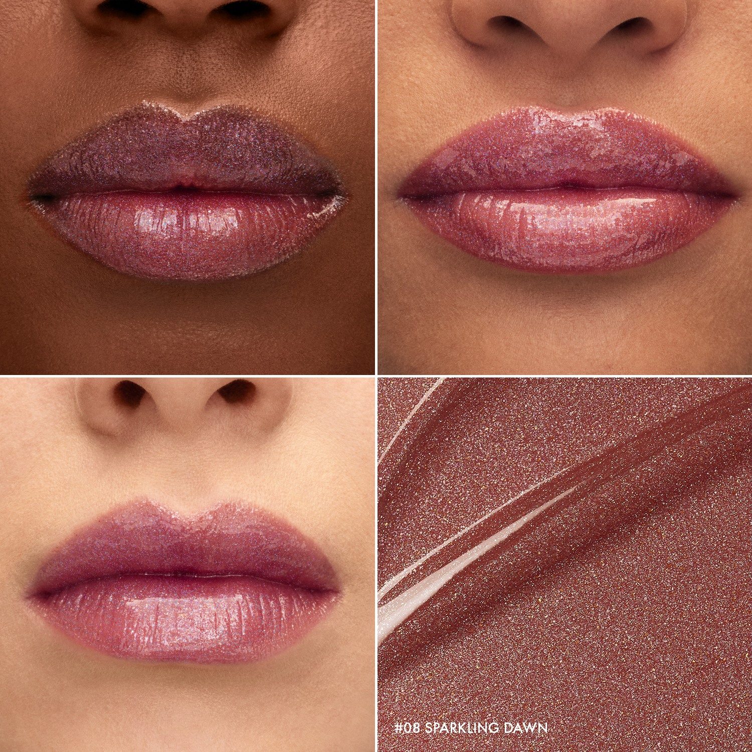 New Outrageous Plump Lip Gloss • 08 Sparkling Dawn