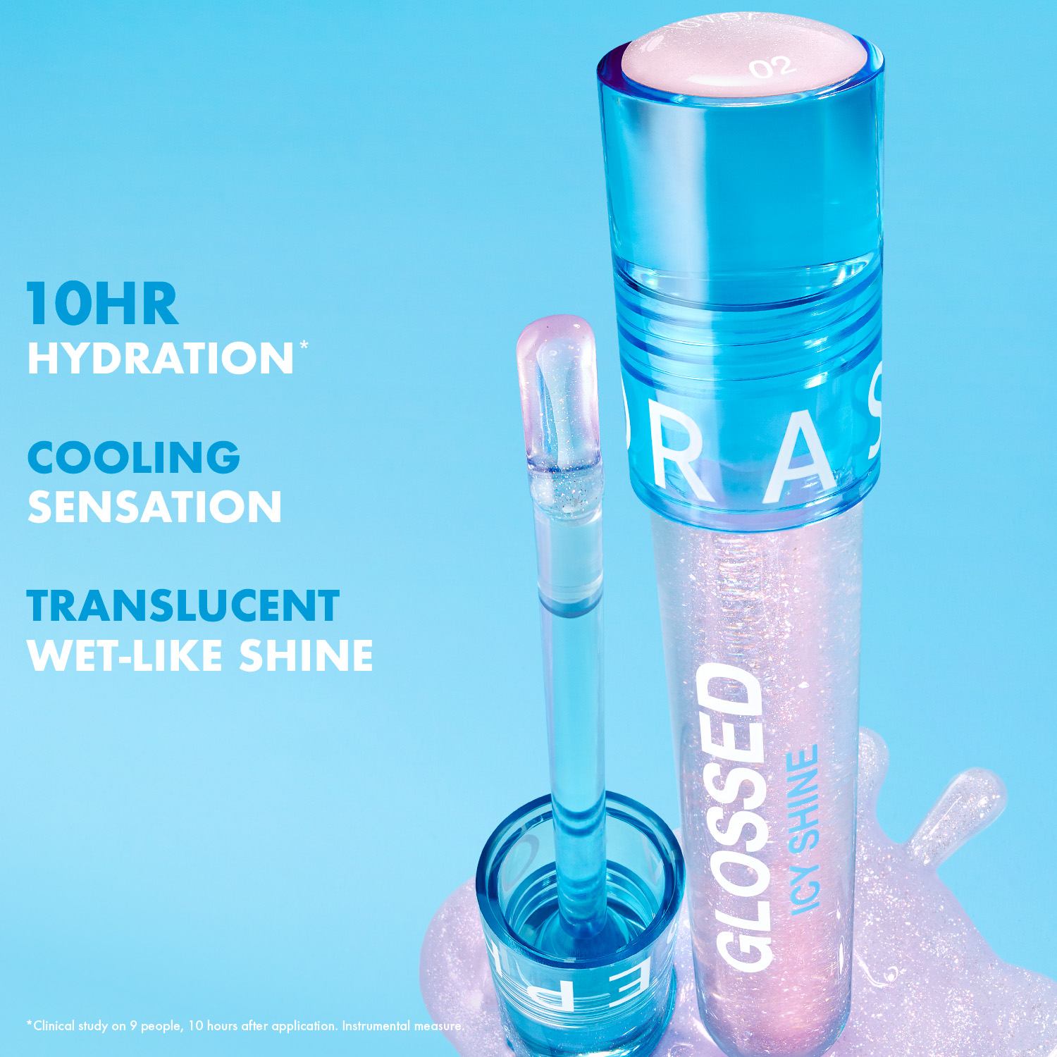 Glossed Icy Shine Lip Gloss • 04 Chilled