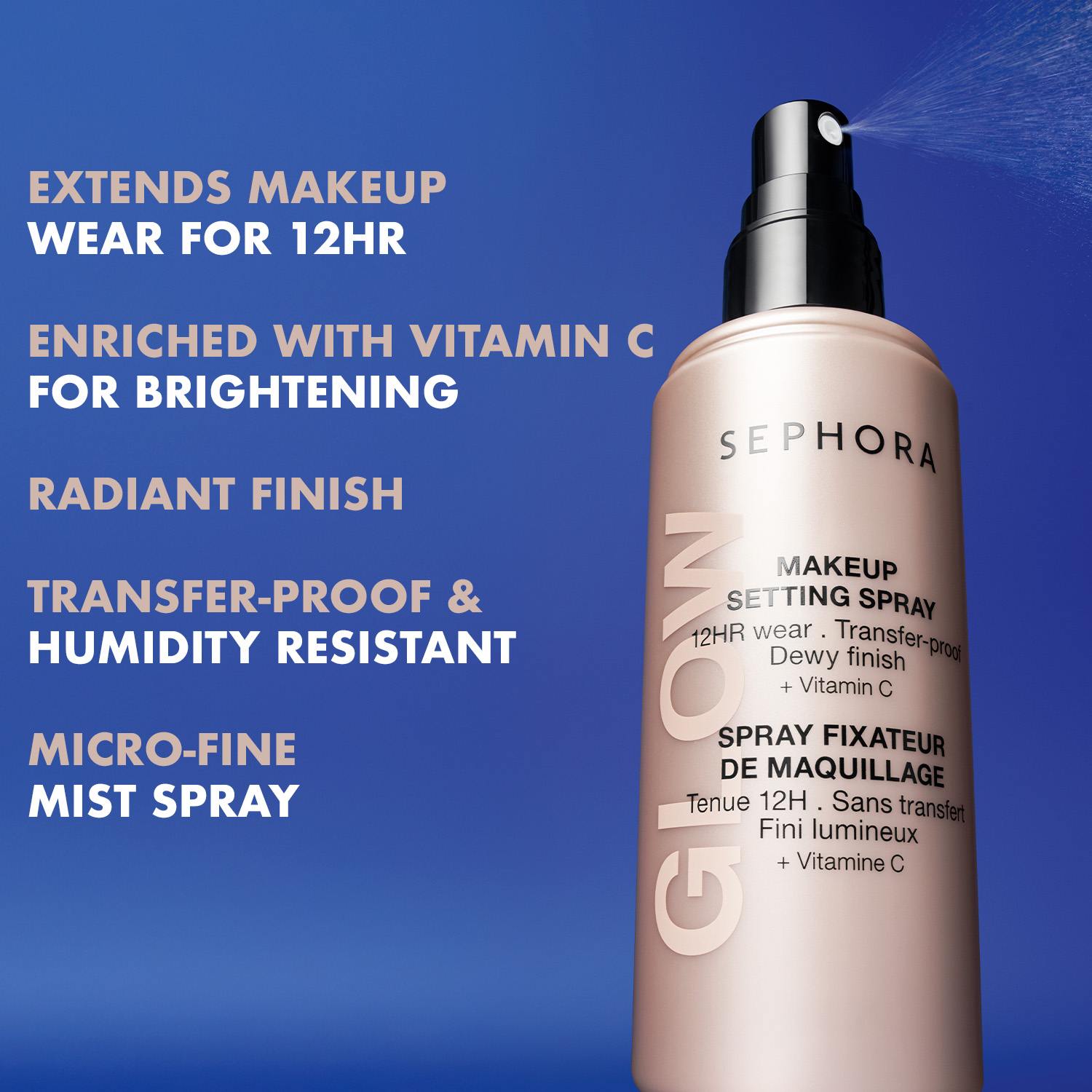 Glow Makeup Setting Spray • 40ml