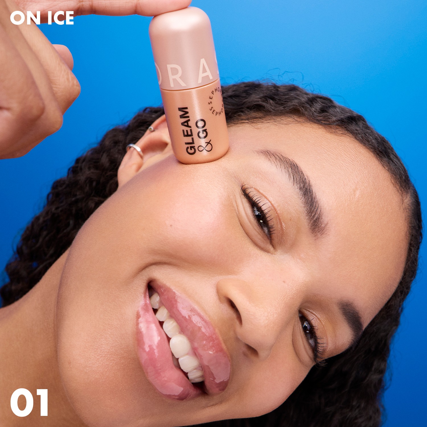 Gleam & Go Second-Skin Liquid Highlighter • 01 On Ice