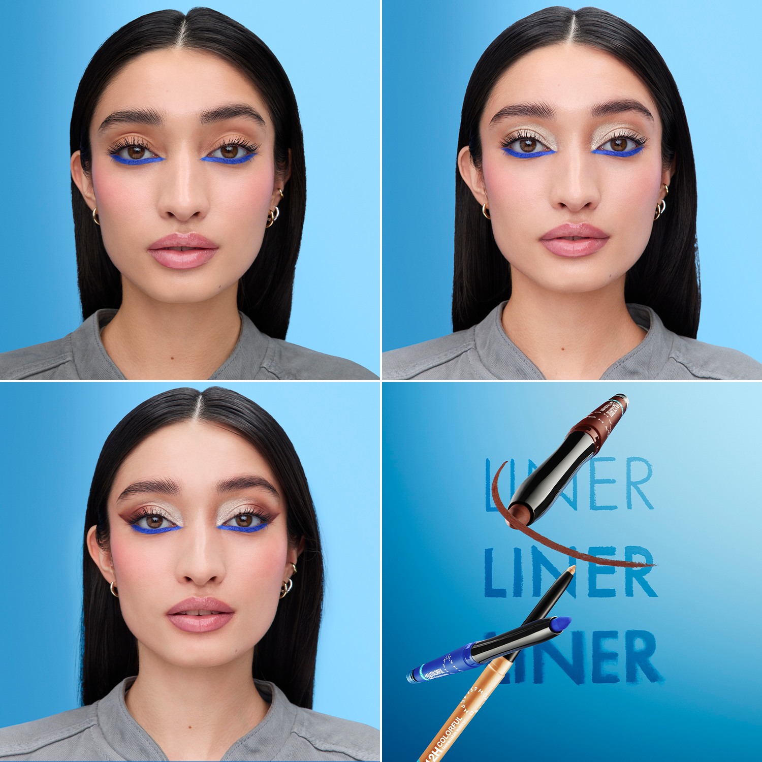 New 12H Colorful Retractable Eyeliner • 19 Shimmer Navy