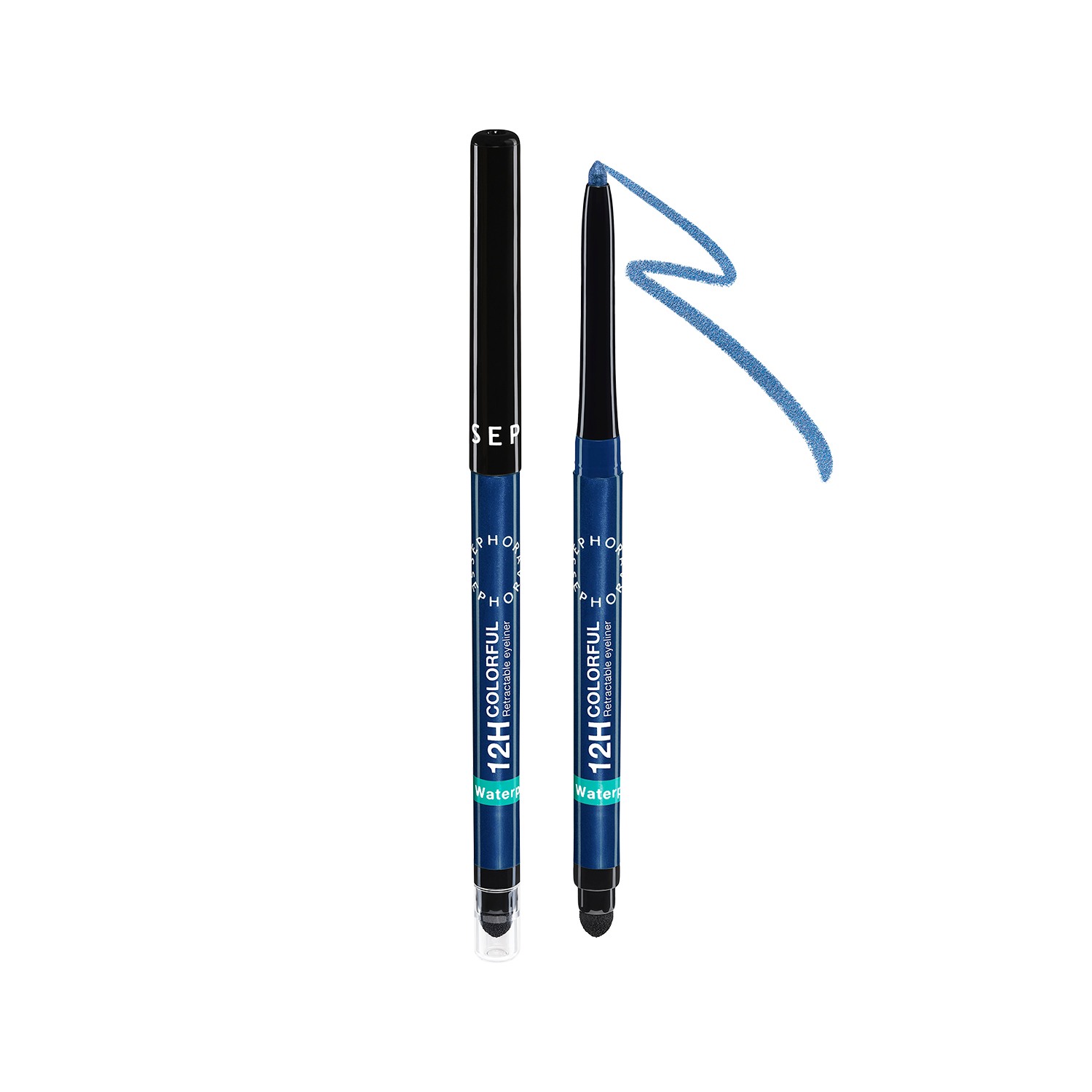 New 12H Colorful Retractable Eyeliner • 19 Shimmer Navy