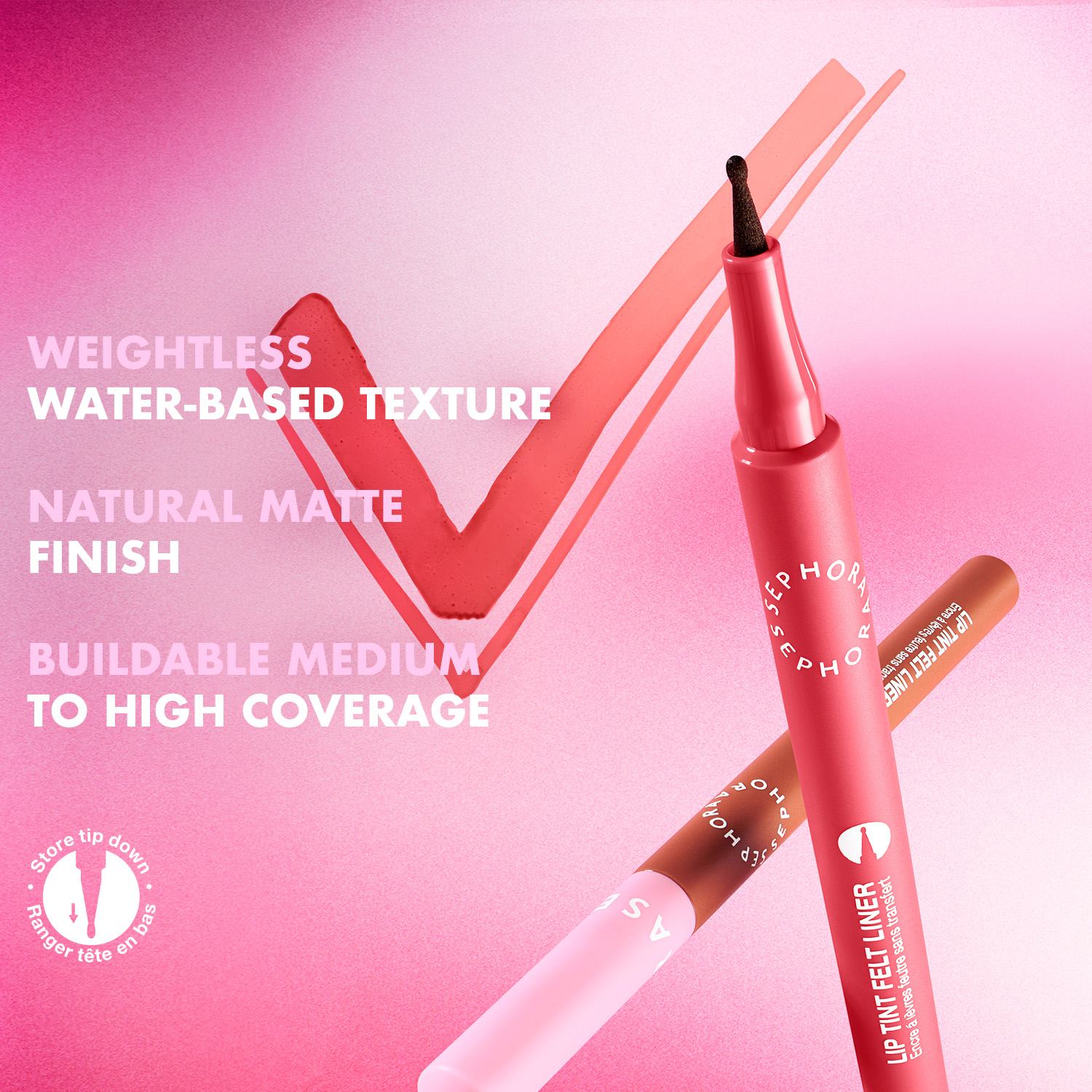 Lip Tint Felt Liner • 01 Terracotta Ink