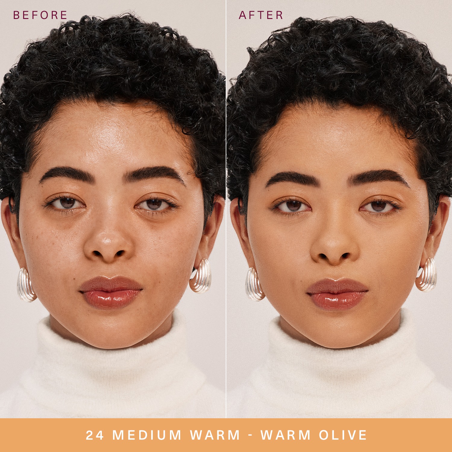 True To Myself Natural Matte Longwear Foundation • 24 Medium Warm