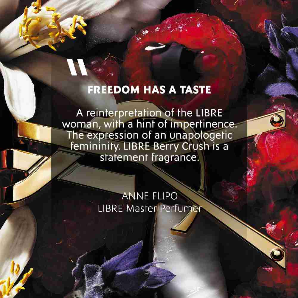 Libre Berry Crush Eau De Parfum Fruitee • 50ml
