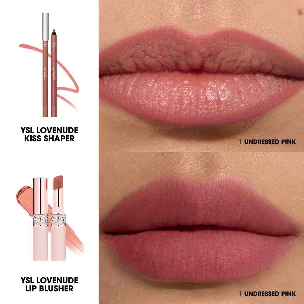 Lovenude Kiss Shaper Sculpting Lip Liner • 1 Undressed Pink