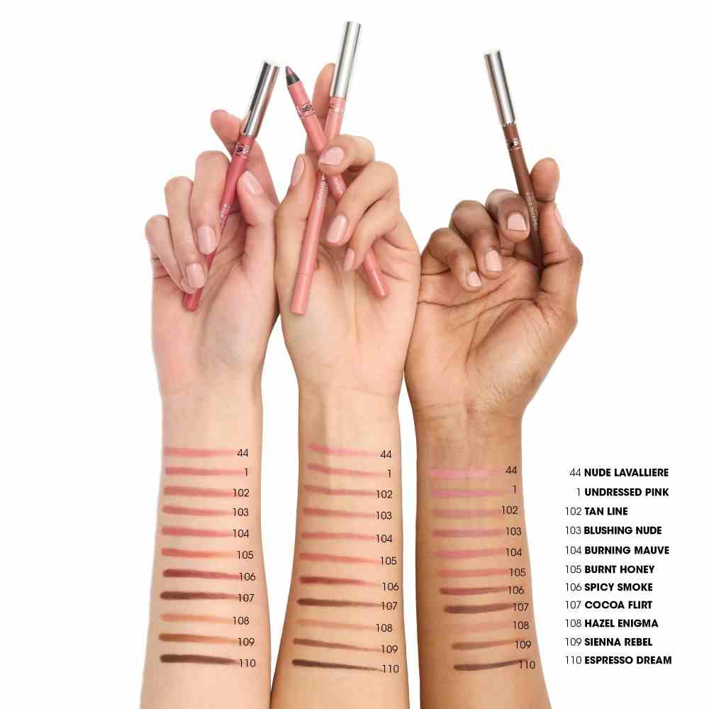 Lovenude Kiss Shaper Sculpting Lip Liner • 1 Undressed Pink