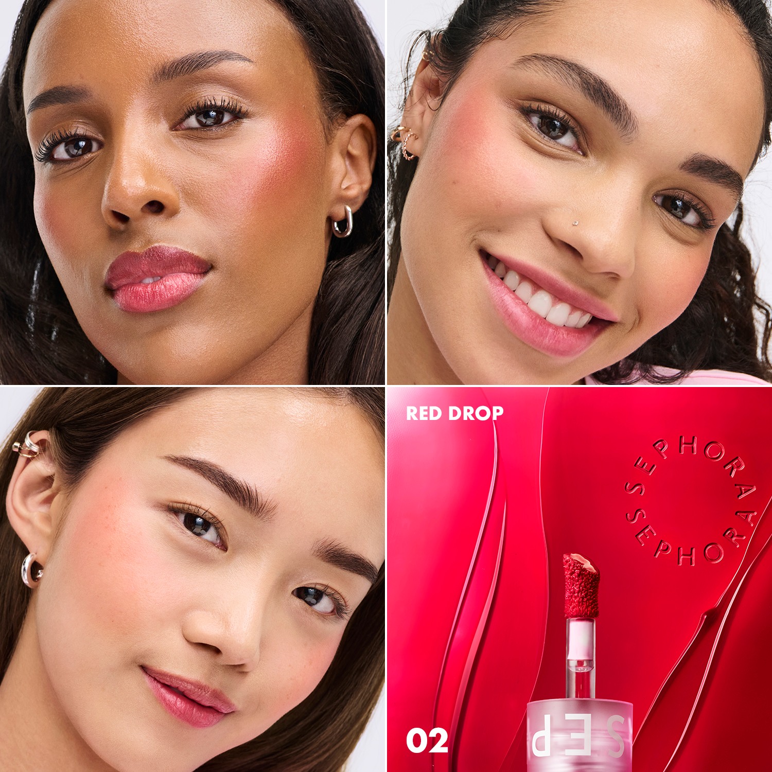 Lip & Cheek Tint • 02 Red Drop